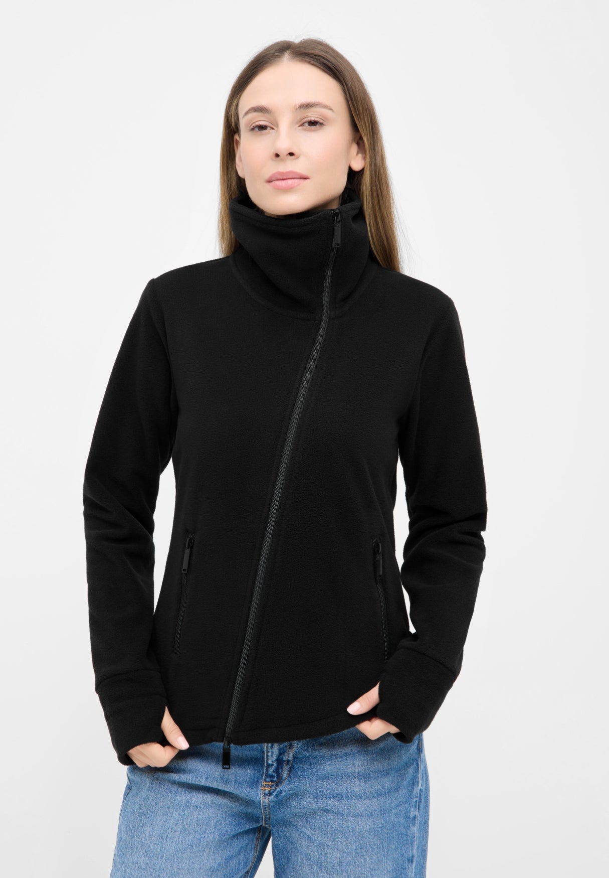 bench-symmy-fleecejacke-damen-cosmetic-pink-microfleece image 8