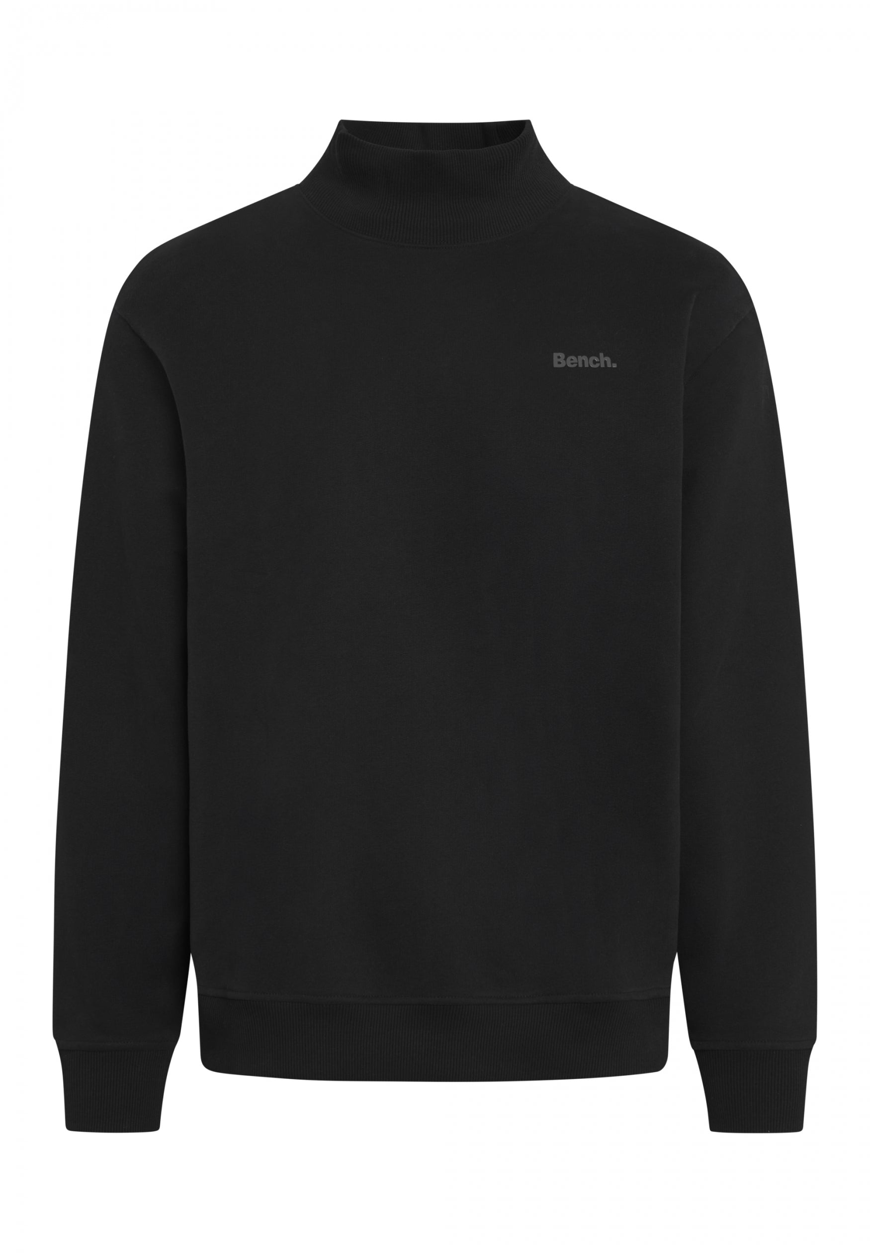 bench-turku-sweatshirt-herren-schwarz-m-50-stehkragen image 1