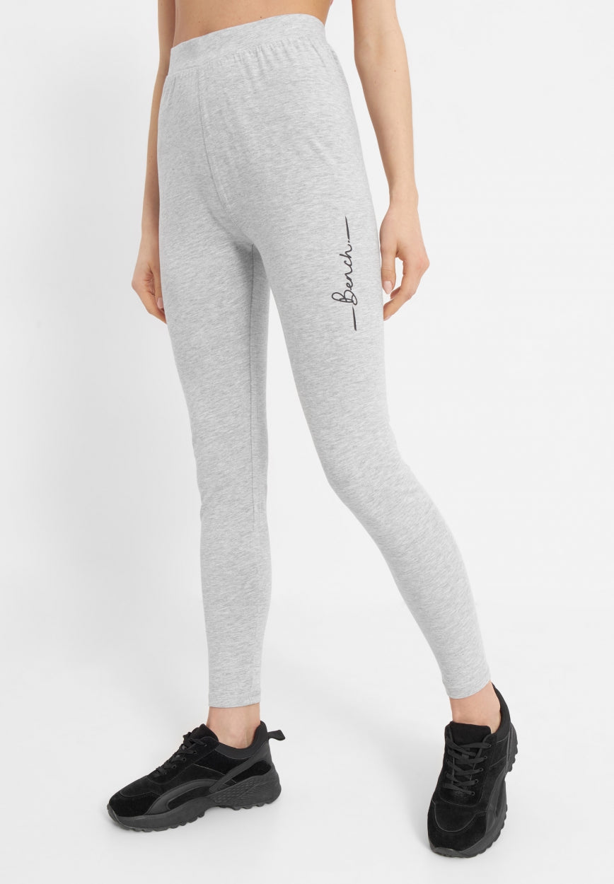 bench-erna-leggings-damen-light-grey-marl-bio-baumwolle image 2