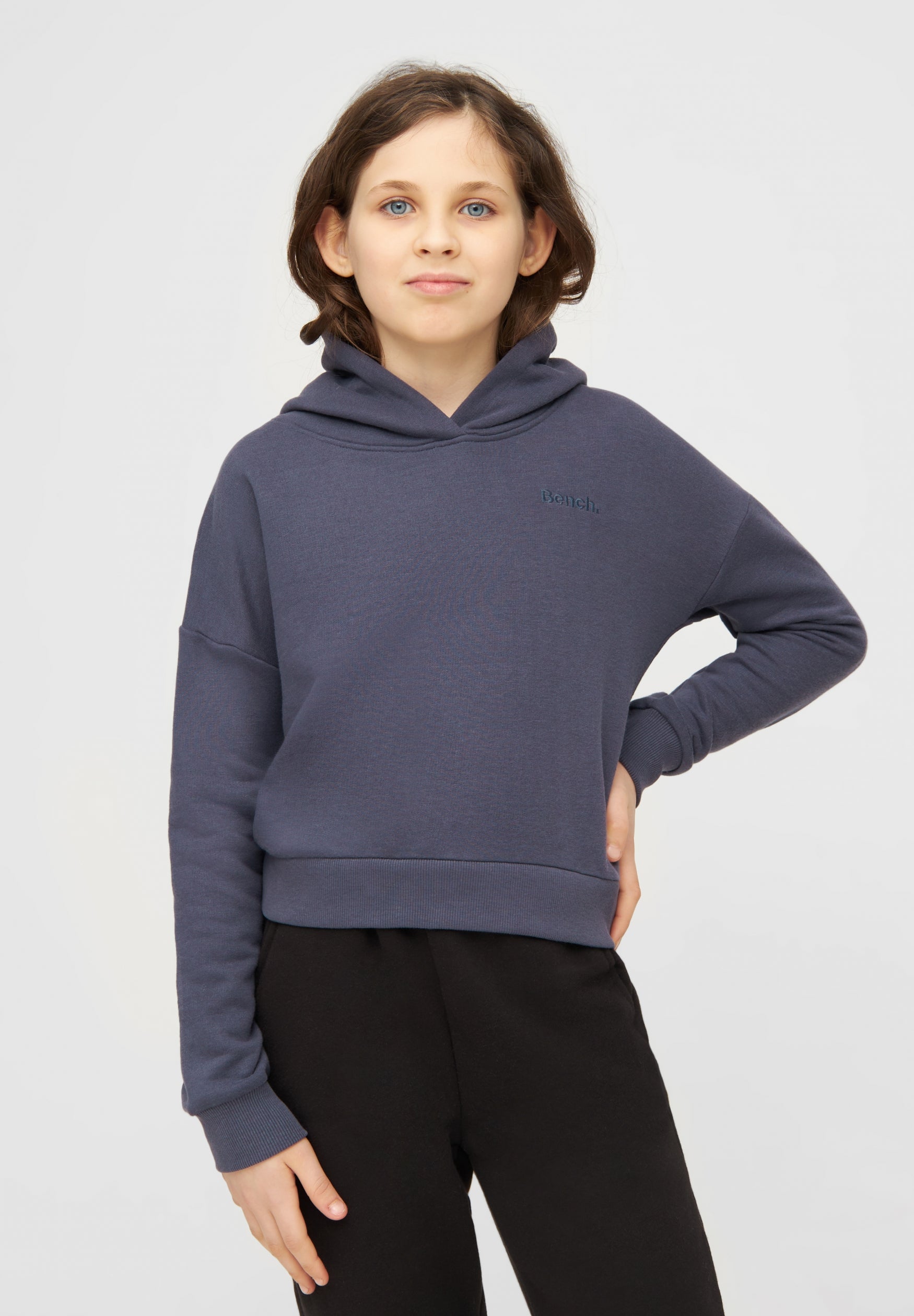 bench-sweatshirts-ablona-g-hoodie-grau-cropped-m-dchen image 2