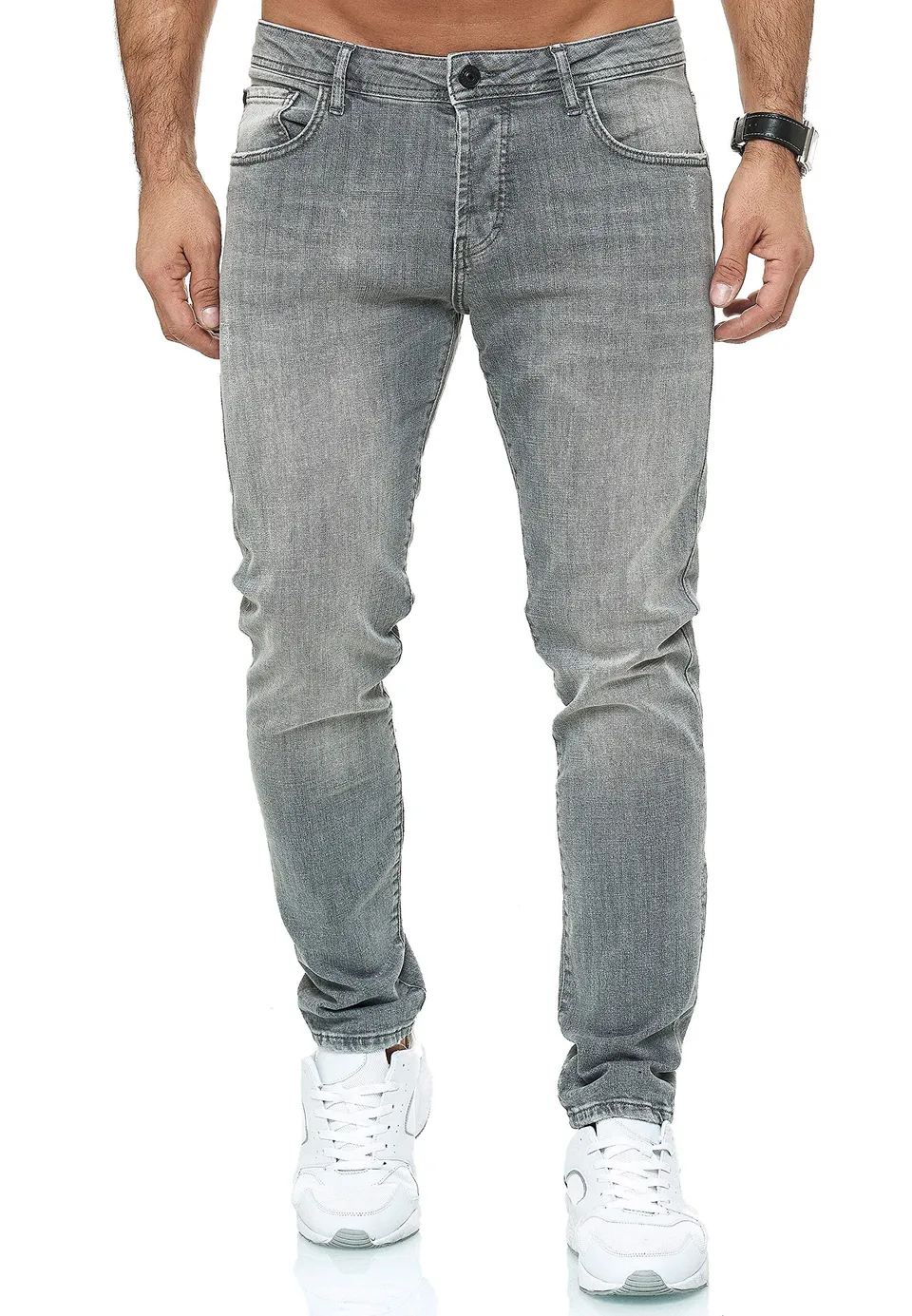 redbridge-jeans-herren-regular-slim-fit-denim-stretch-blau-m4252 image 1