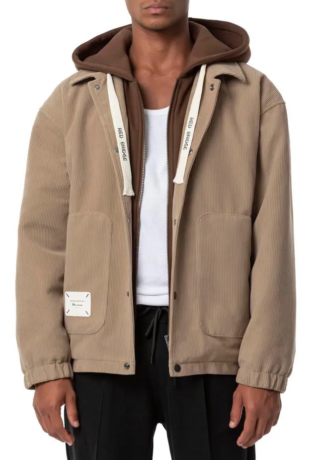 redbridge-oberbekleidung-herren-cord-jacke-m6152-camel-l image 1