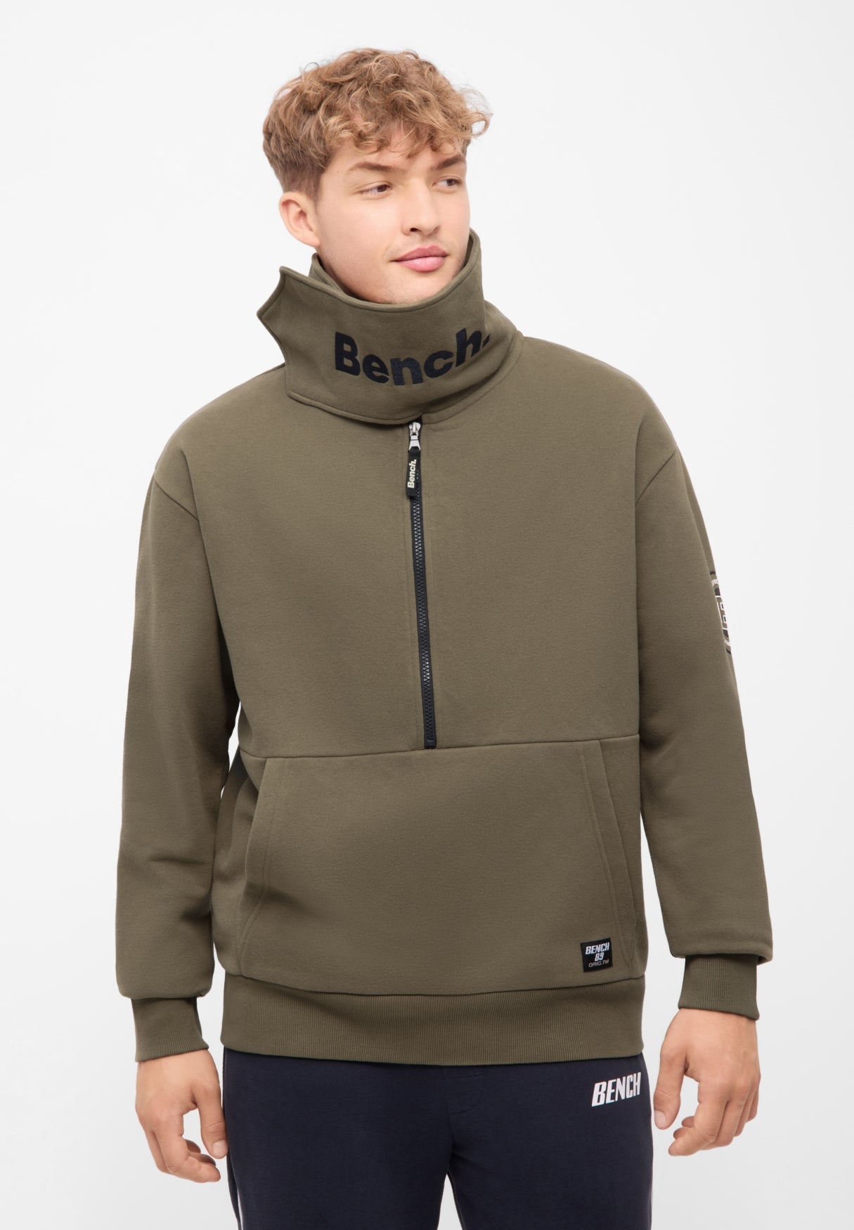 bench-kasper-sweatshirt-herren-sea-turtle-halfzip-kragen image 2