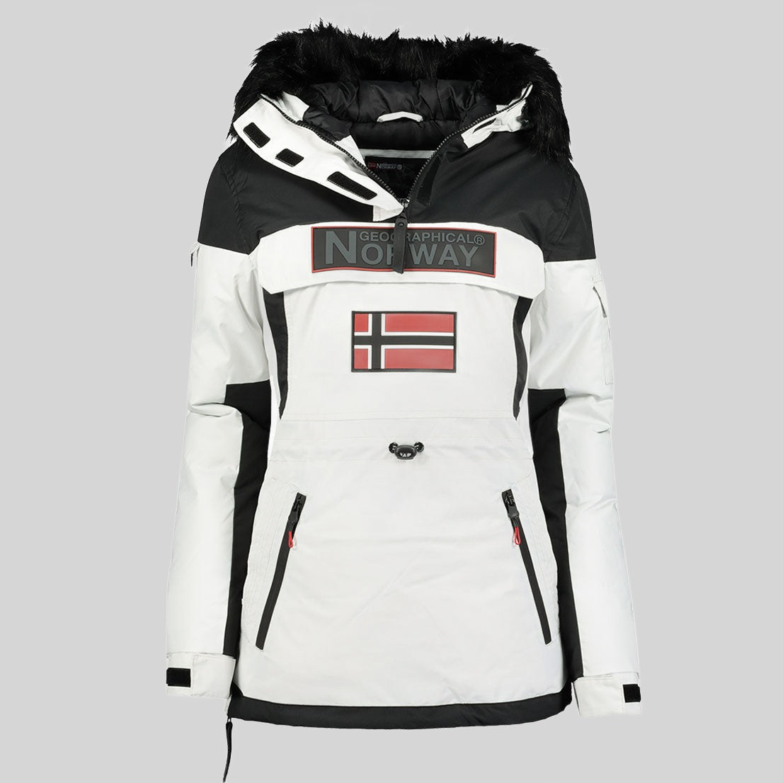 geographical-norway-bruna-bergangsjacke-damen-marine-m-kapuze image 3
