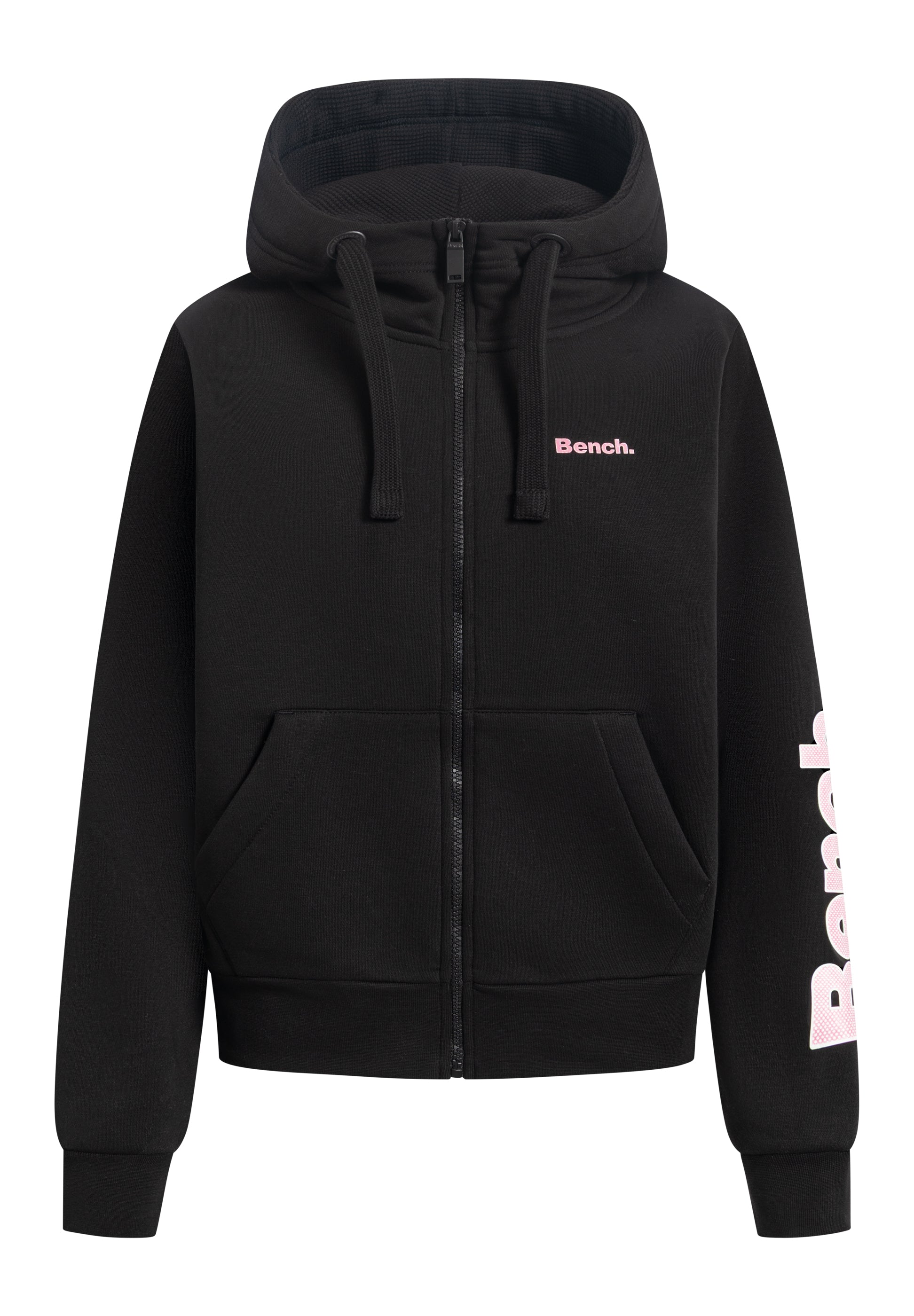 bench-darcine-sweatjacke-damen-black-slim-fit image 8