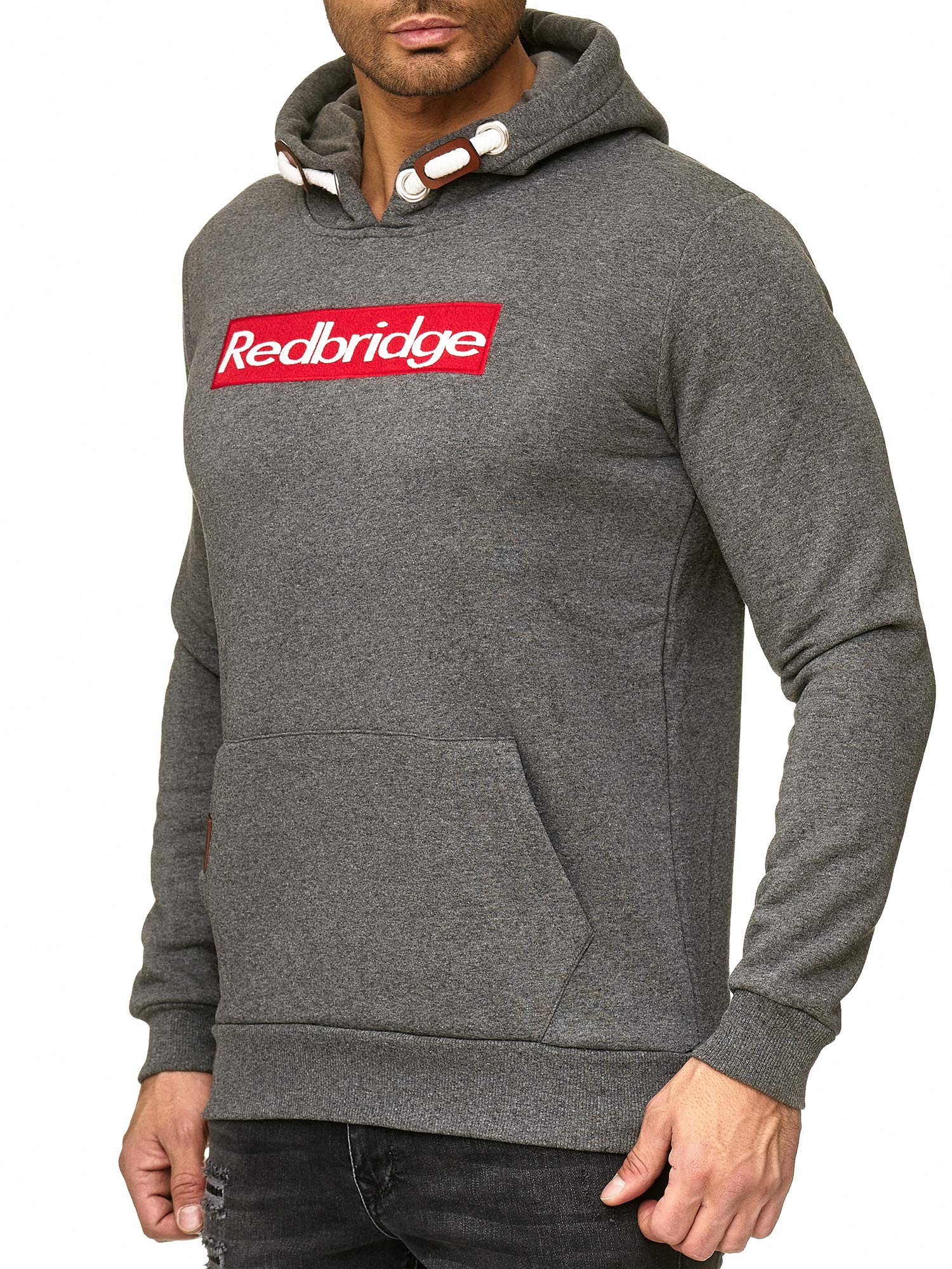 redbridge-pullover-kapuzenpullover-anthrazit-l-kordel image 2