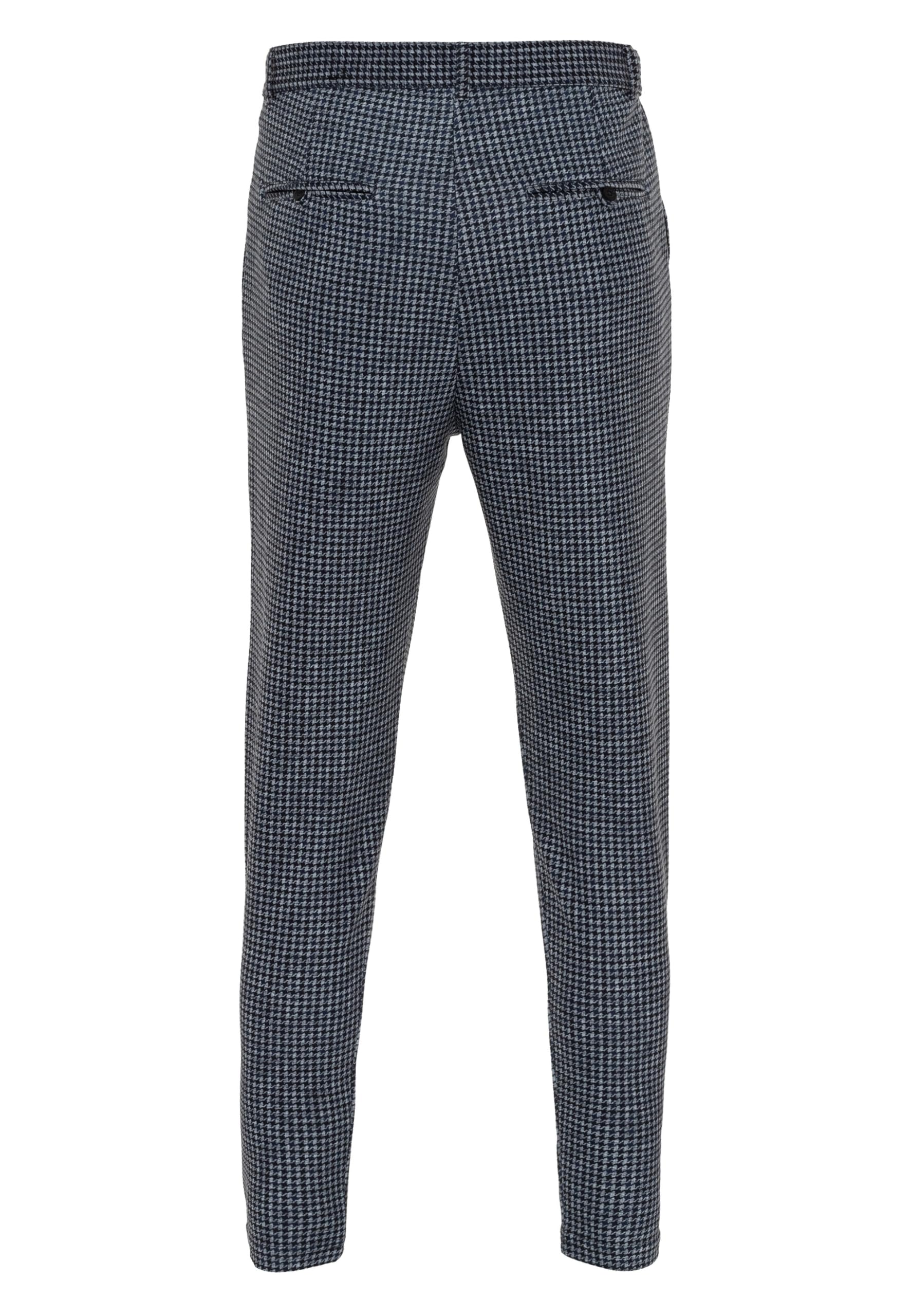 redbridge-hosen-chino-hose-herren-kariert-gummibund-gr-xl image 6