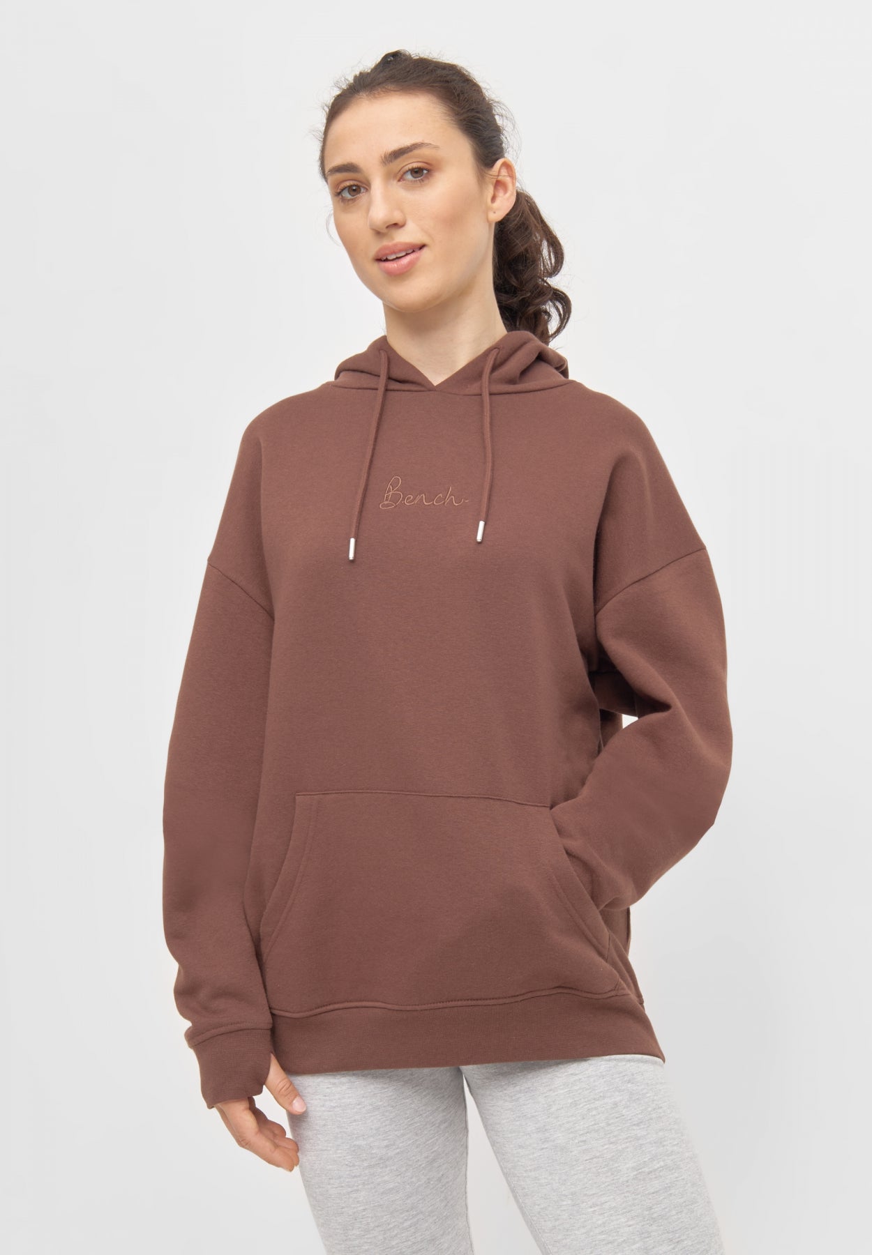 bench-meissa-hoodie-damen-chocolate-recyceltes-polyester image 2