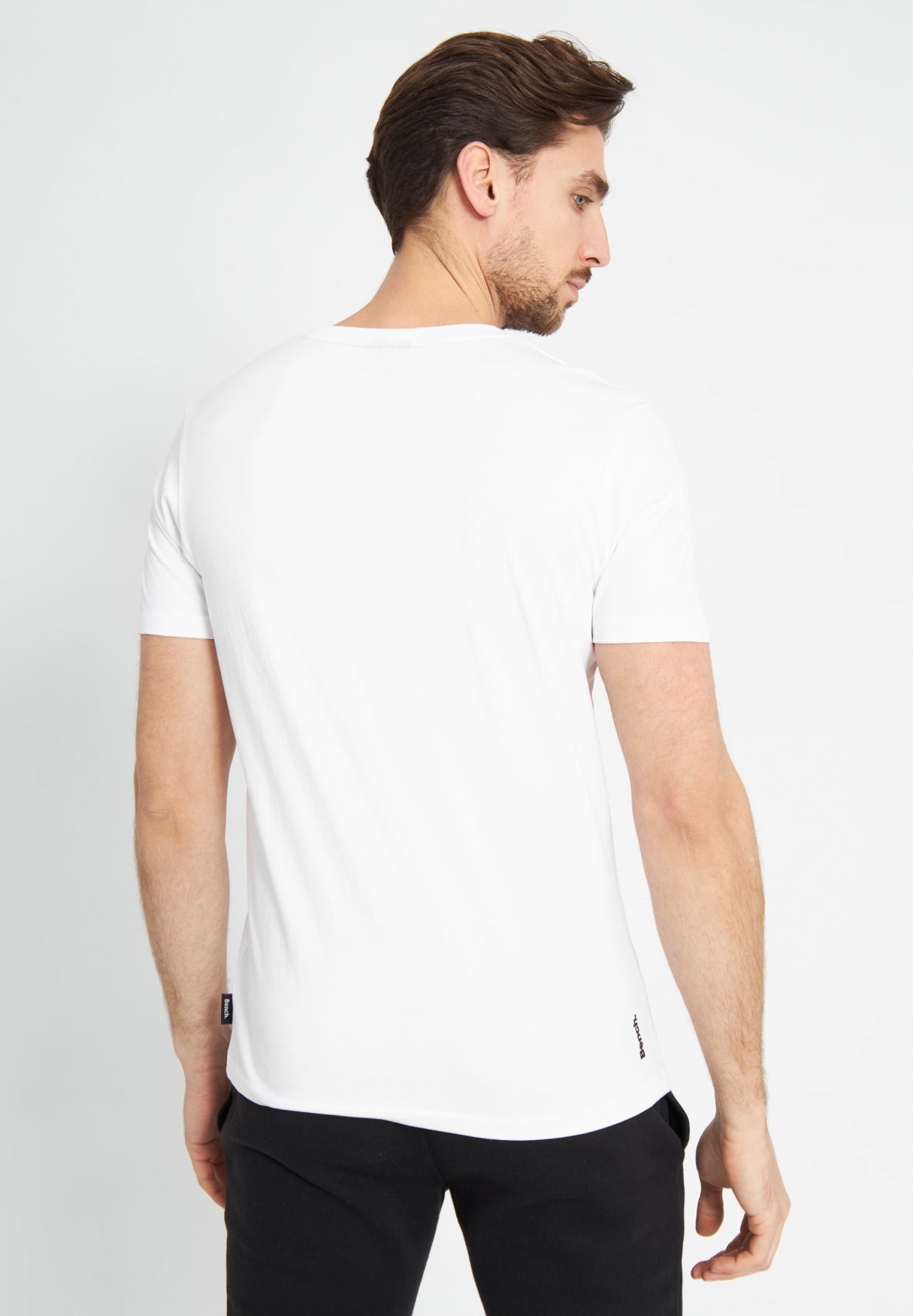 bench-leandro-spots-t-shirt-herren-black-baumwolle image 3