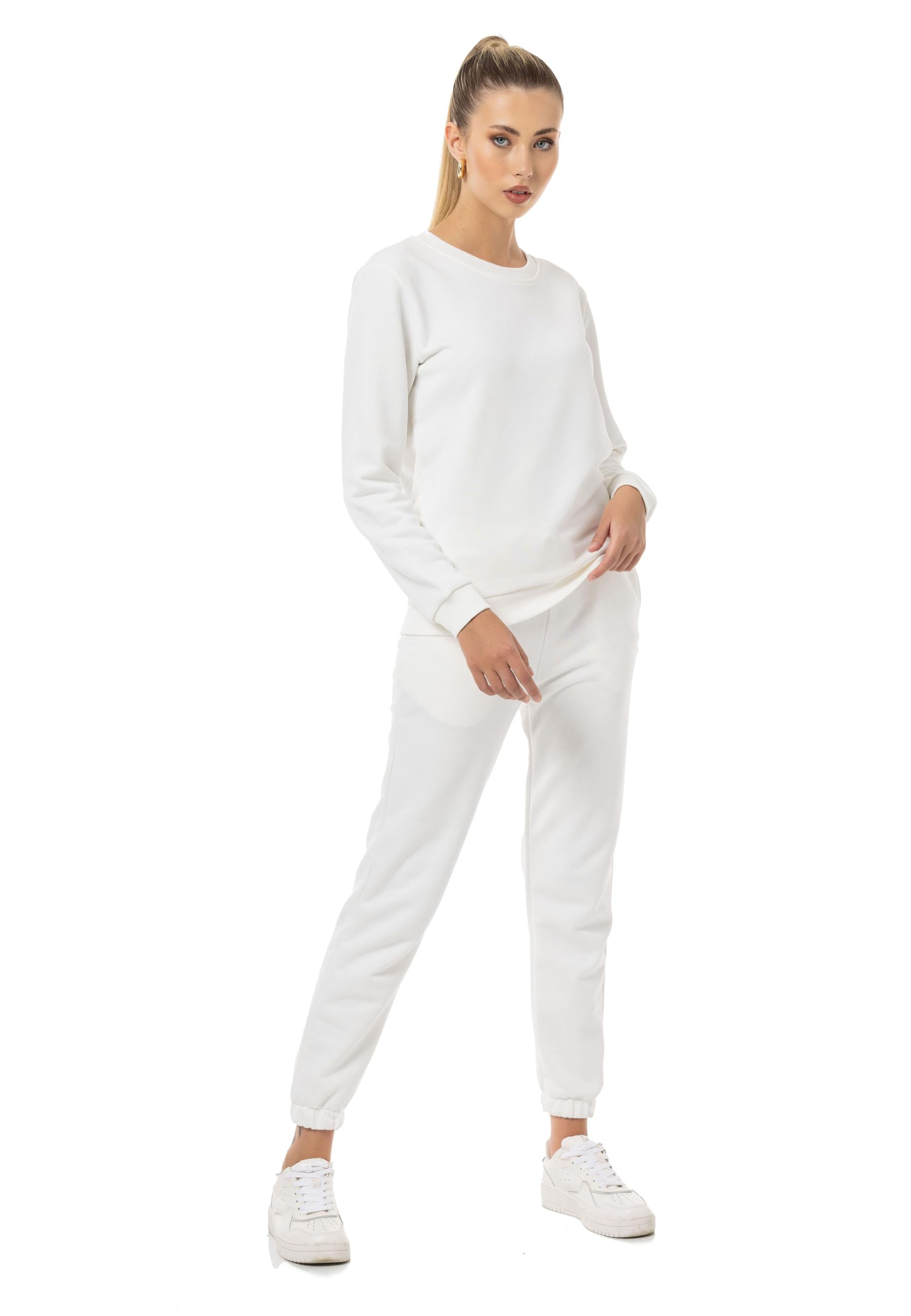 redbridge-damen-freizeitanzug-sweatshirt-hose-baumwolle-2-tlg image 8