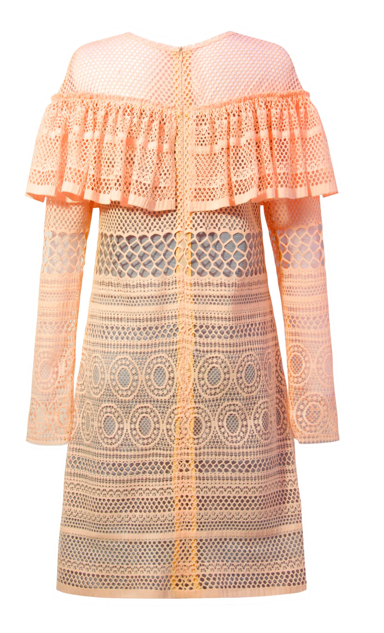 mariusz-przybylski-sukienka-spitzenkleid-pfirsich-spitze image 2