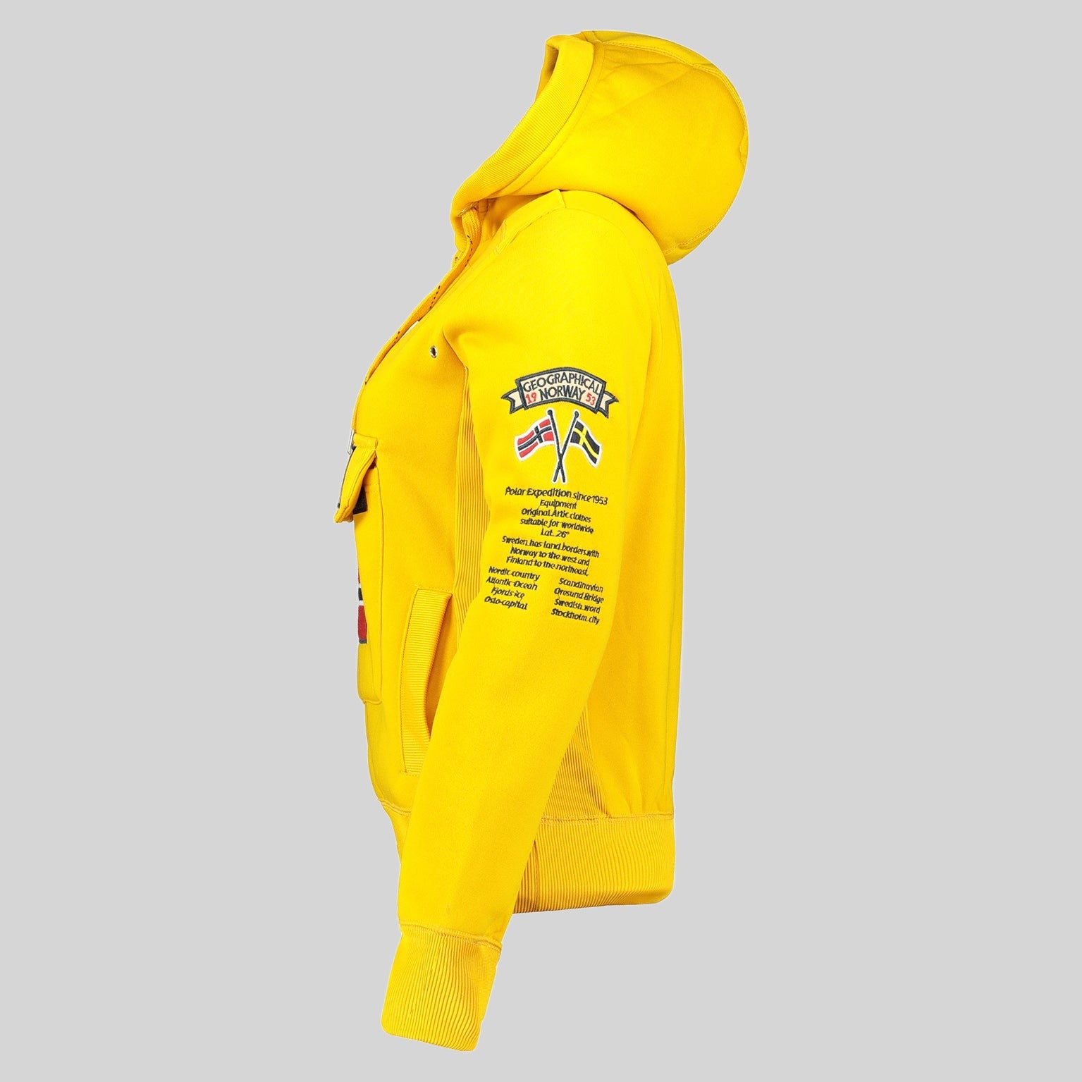 geographical-norway-gymclass-damen-hoodie-marine-mit-rei-verschluss image 5
