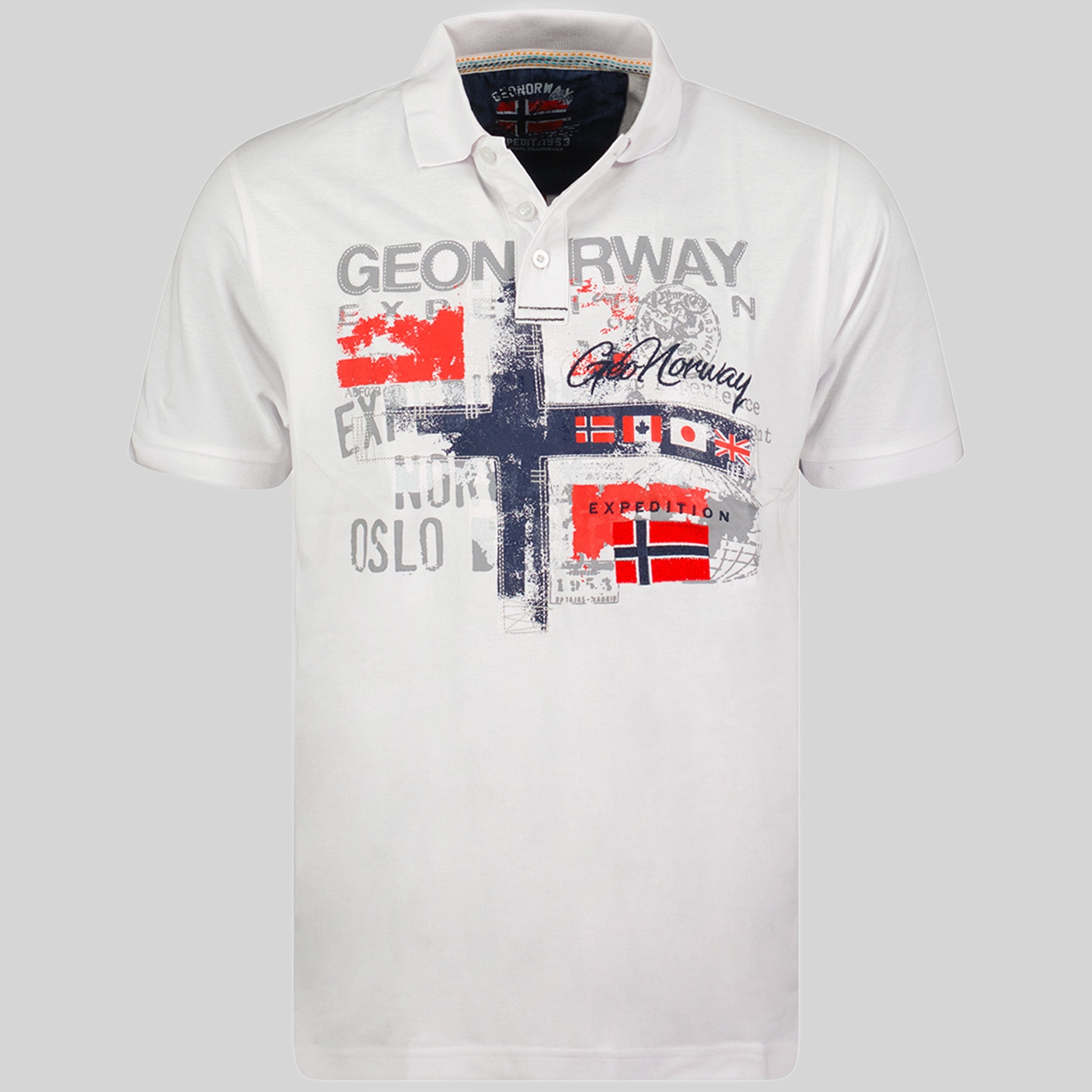 geographical-norway-ketchup-herren-polo-marine-kurzarm image 5