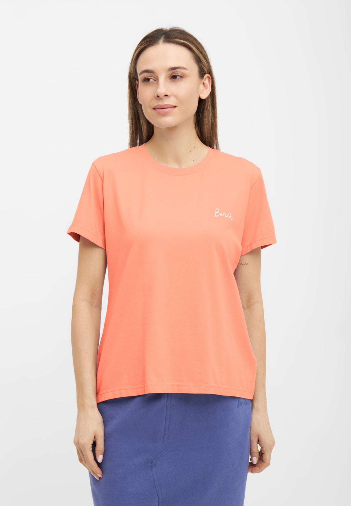 bench-cervia-damen-t-shirt-wei-slim-fit-baumwolle image 6