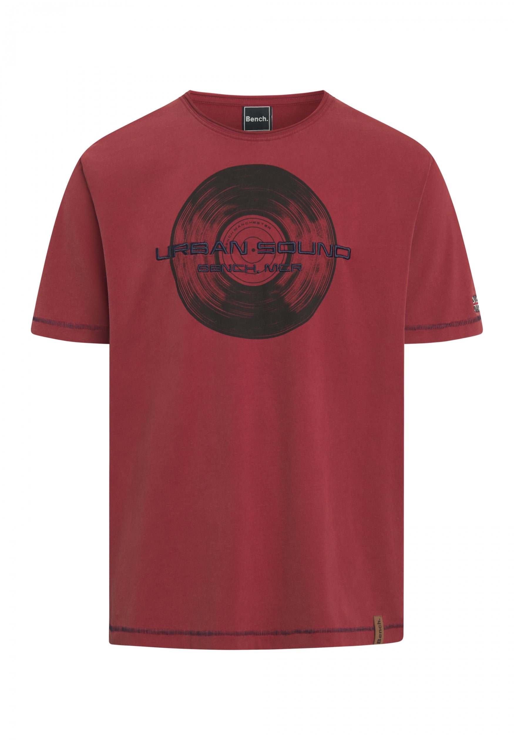 bench-falun-t-shirt-herren-grey-mele-baumwolle image 5