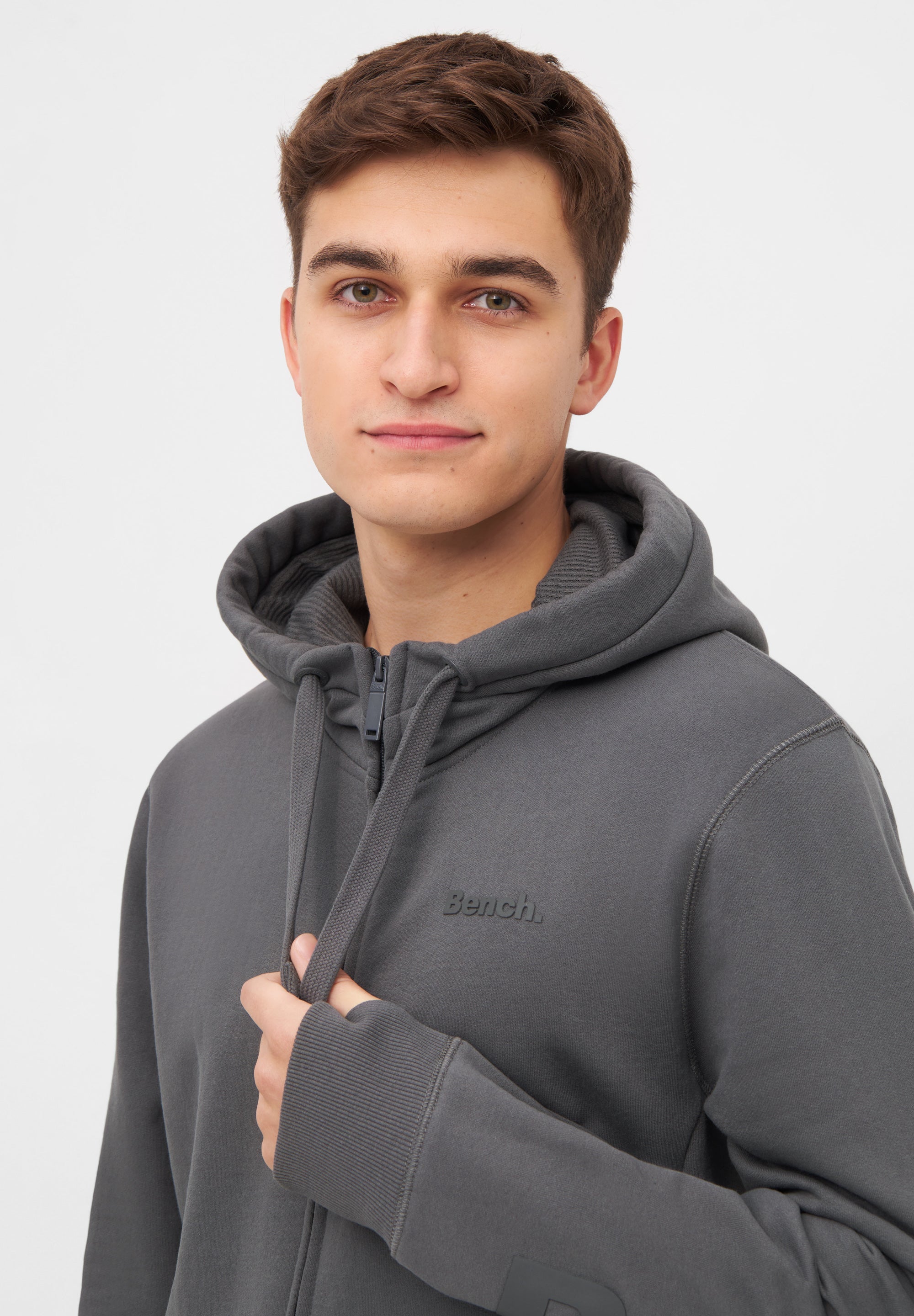 bench-braxton-herren-zip-hoodie-black-sweatjacke-kapuze image 4