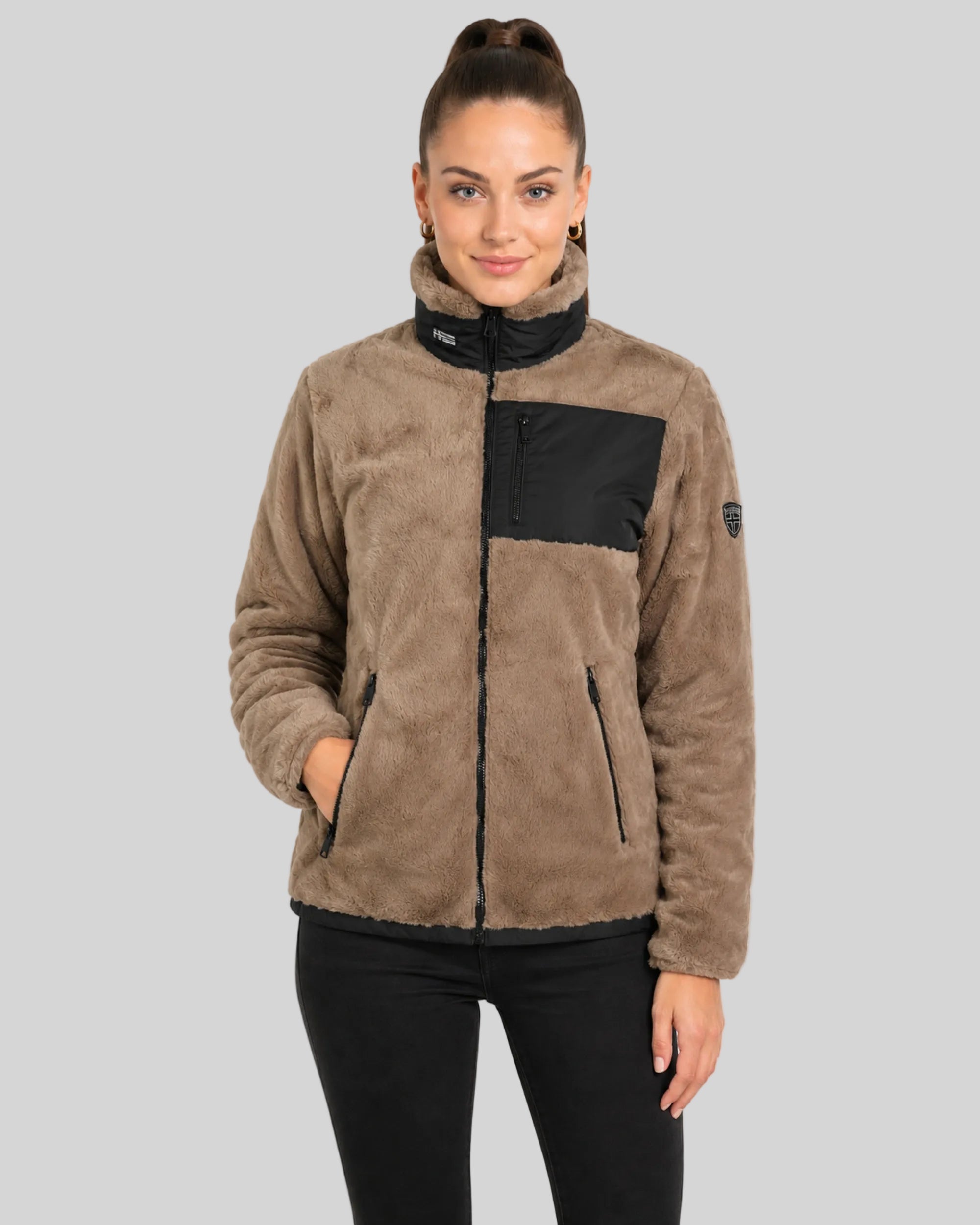 geographical-norway-dorothee-fleecejacke-marine-warme-polaire image 6