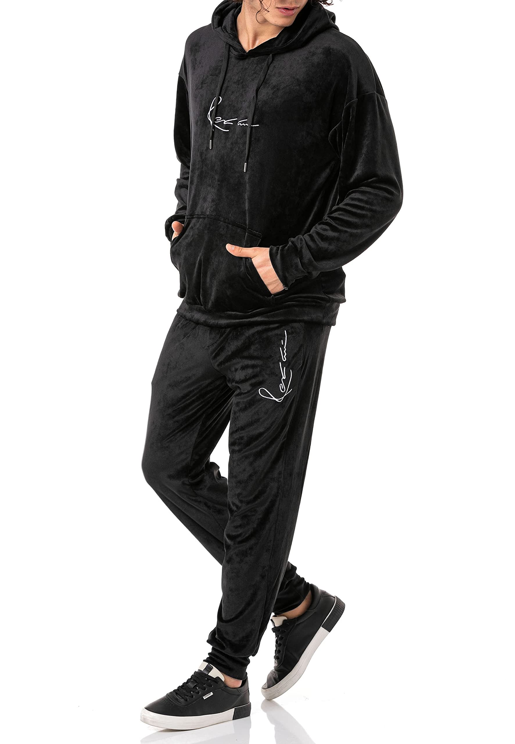redbridge-velour-jogginganzug-herren-l-signature-set-m2216 image 1