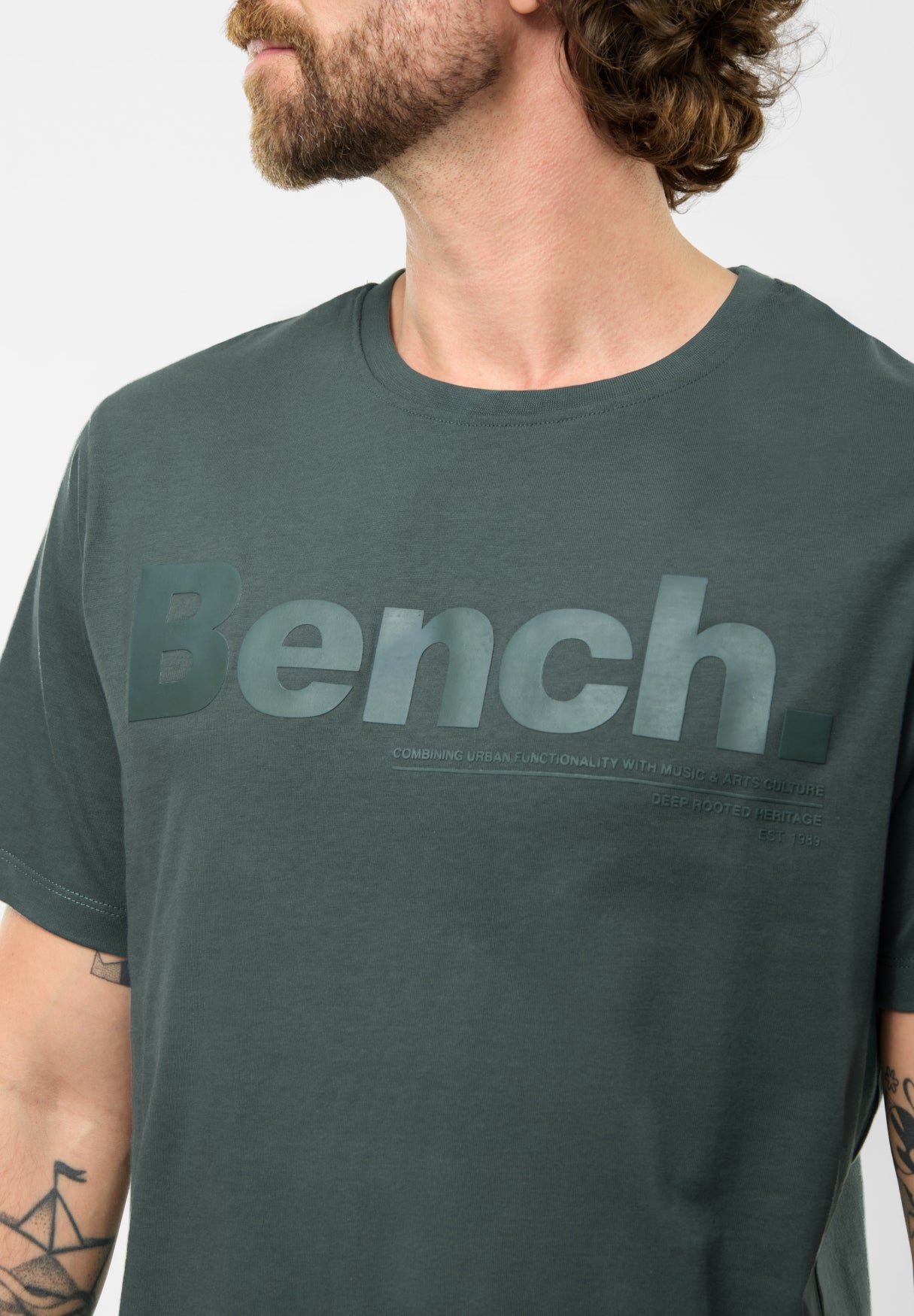 bench-elassi-herren-t-shirt-logo-baumwolle-black image 4