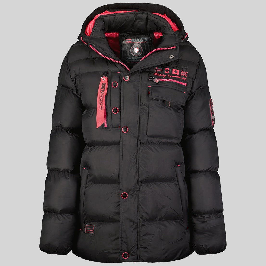 geographical-norway-citernier-doudoune-schwarz-steppjacke image 3