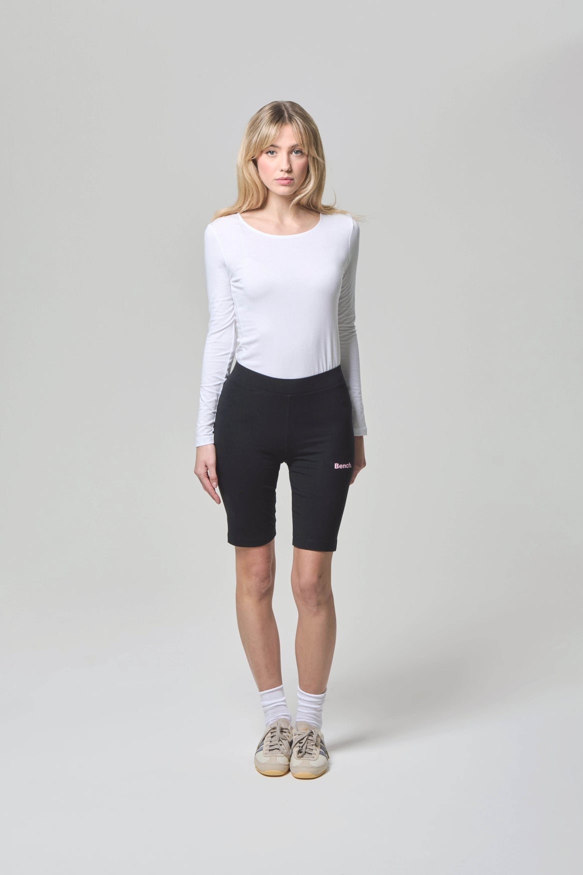 bench-addy-short-leggings-damen-black-baumwolle-slim-fit image 7