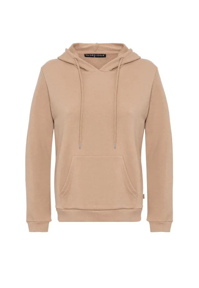 redbridge-pullover-hoodie-kapuzenpullover-beige-k-ngurutasche image 1