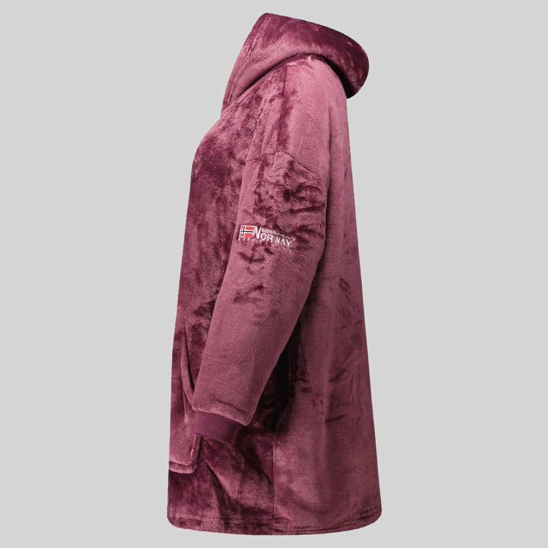 geographical-norway-uddy-damen-fleece-bordeaux-kuschelig image 5