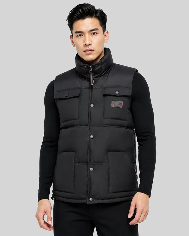 geographical-norway-vareda-weste-herren-schwarz-leicht-stepp image 1