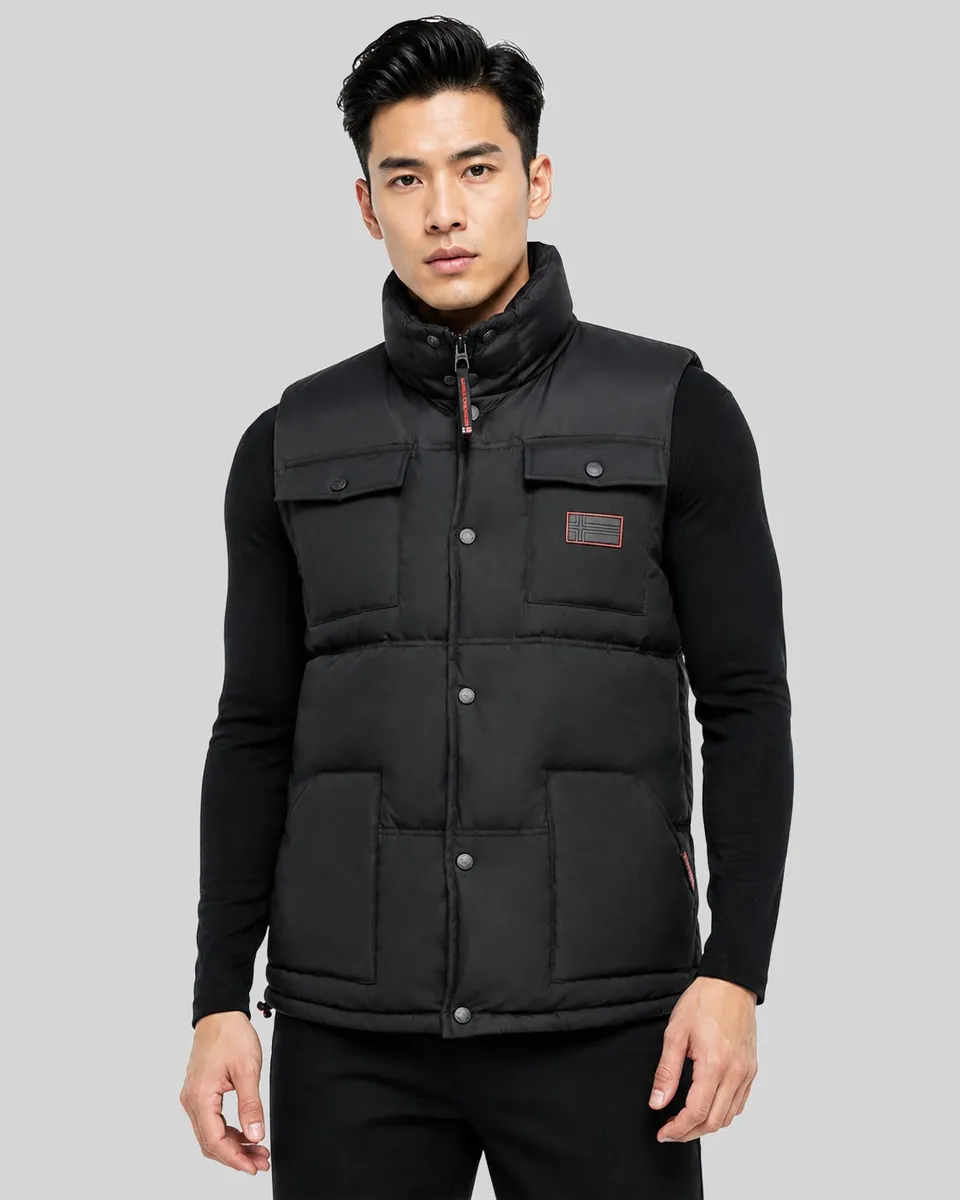 geographical-norway-vareda-weste-herren-schwarz-leicht-stepp image 1