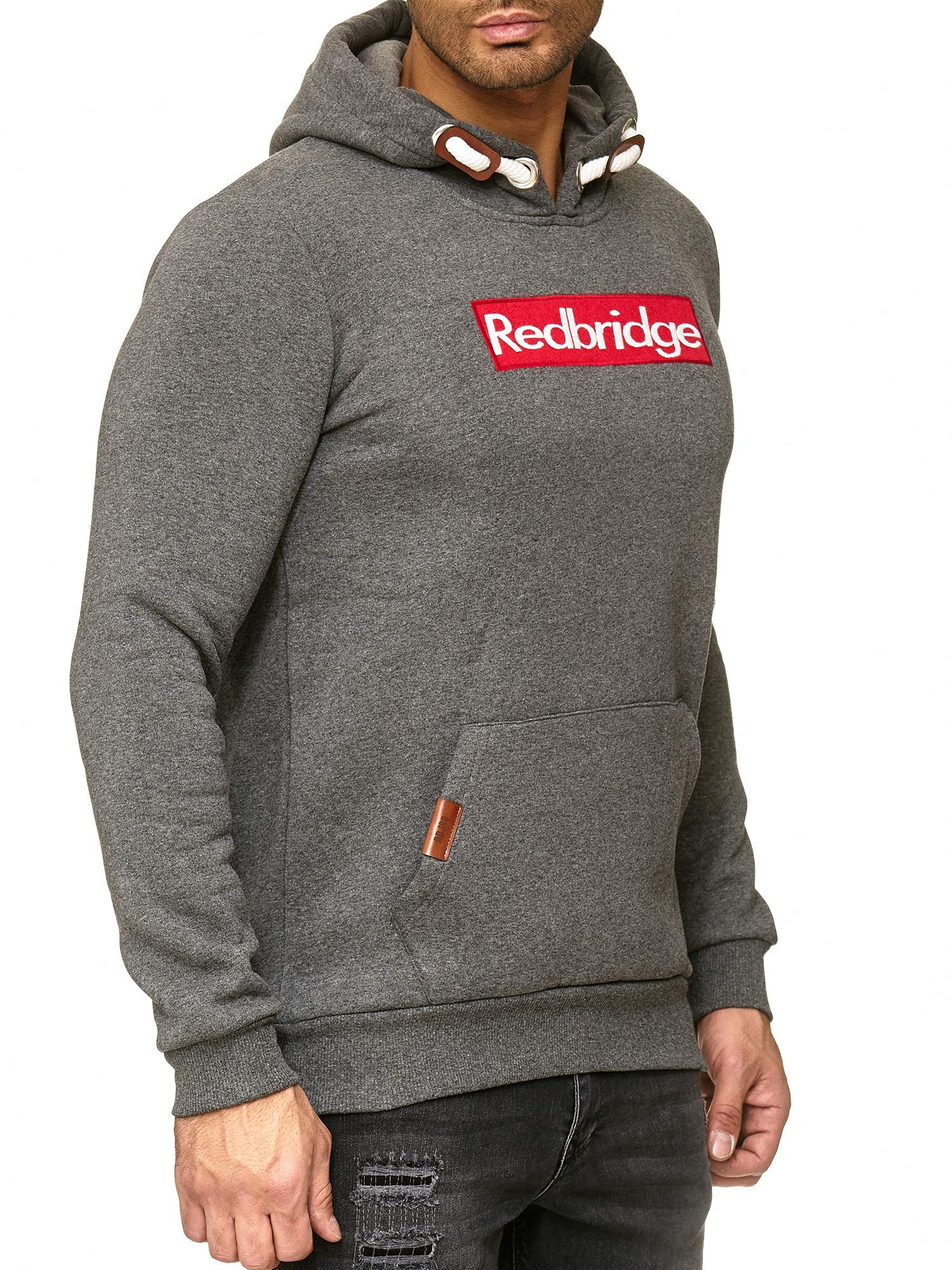 redbridge-pullover-kapuzenpullover-anthrazit-l-kordel image 3