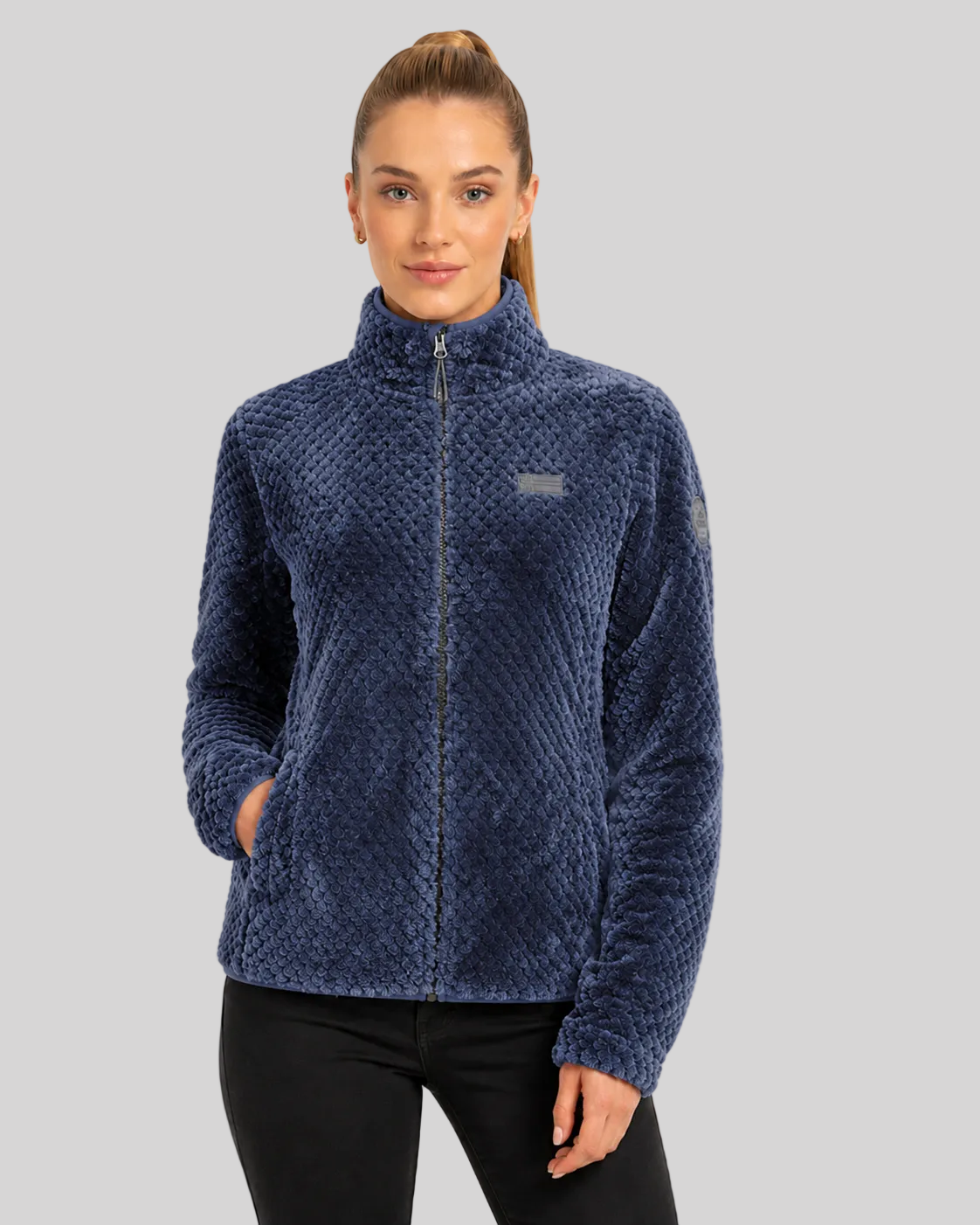 geographical-norway-tadaba-damen-fleecejacke-dunkelgrau-warm image 6
