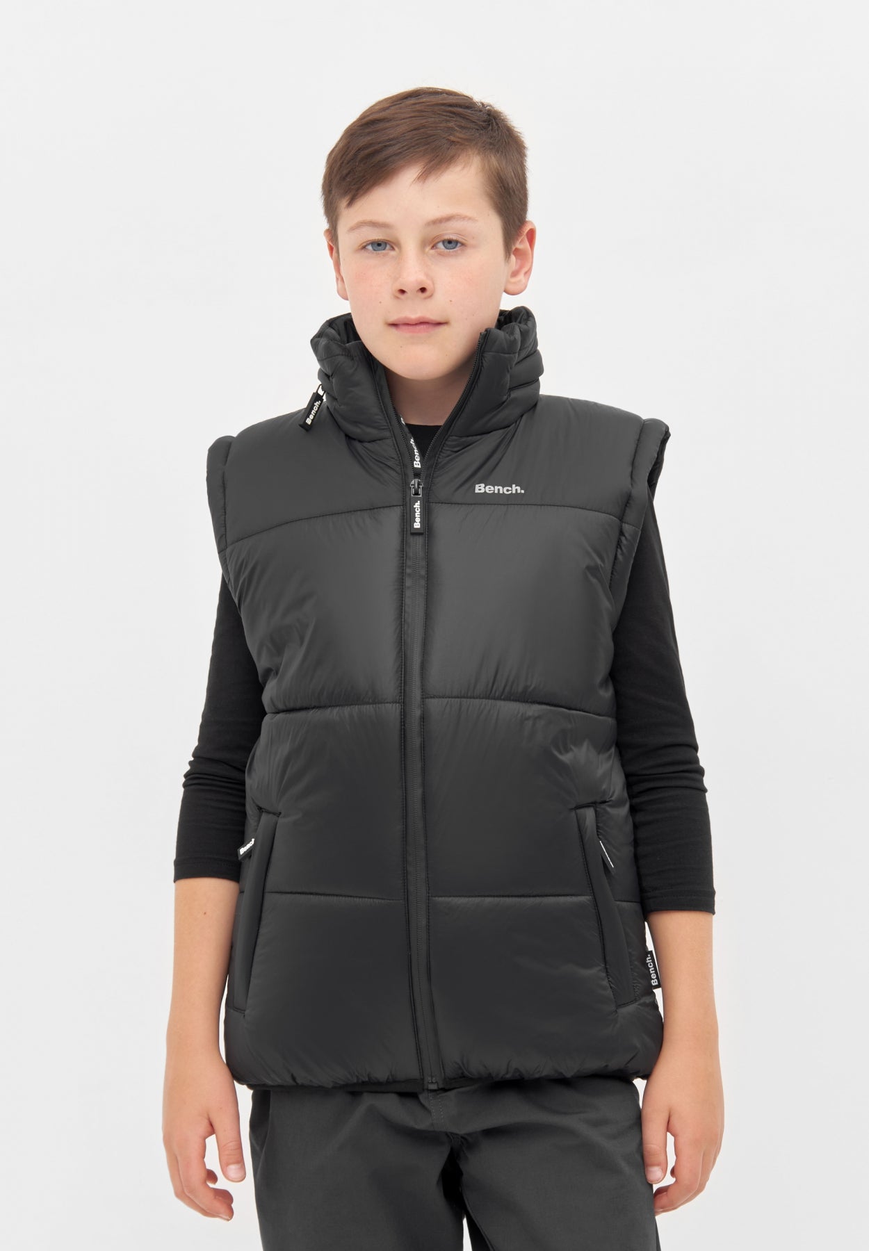bench-creeler-weste-jungen-steppweste-schwarz-warm image 2