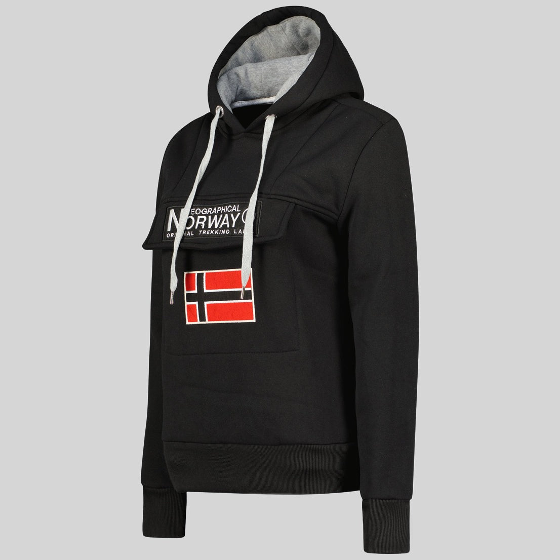 geographical-norway-gadrien-damen-hoodie-kapuzenpullover-stickerei image 8