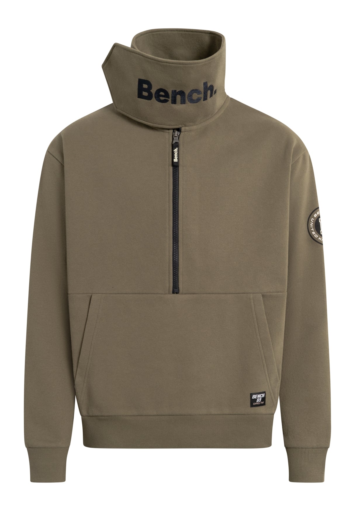 bench-kasper-sweatshirt-herren-sea-turtle-halfzip-kragen image 1
