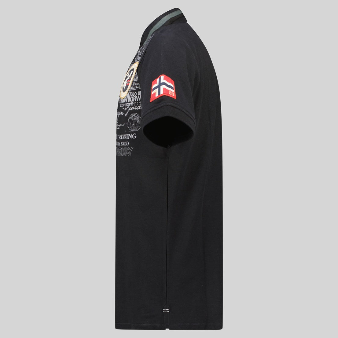 geographical-norway-karuen-polo-herren-schwarz-baumwolle image 4