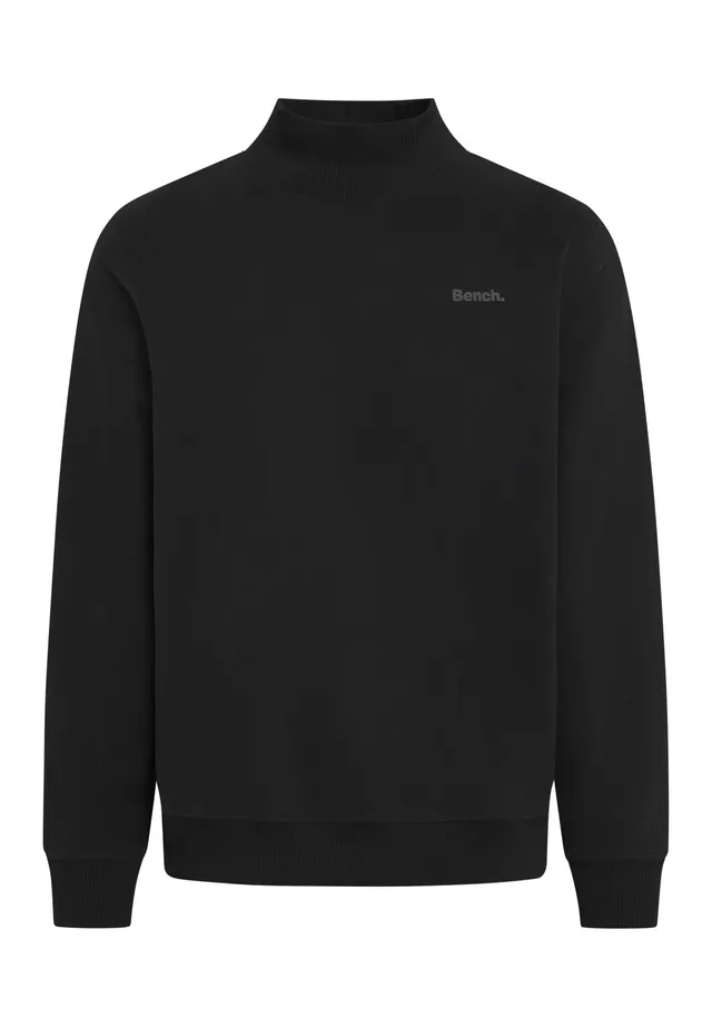 bench-turku-sweatshirt-herren-schwarz-m-50-stehkragen image 1