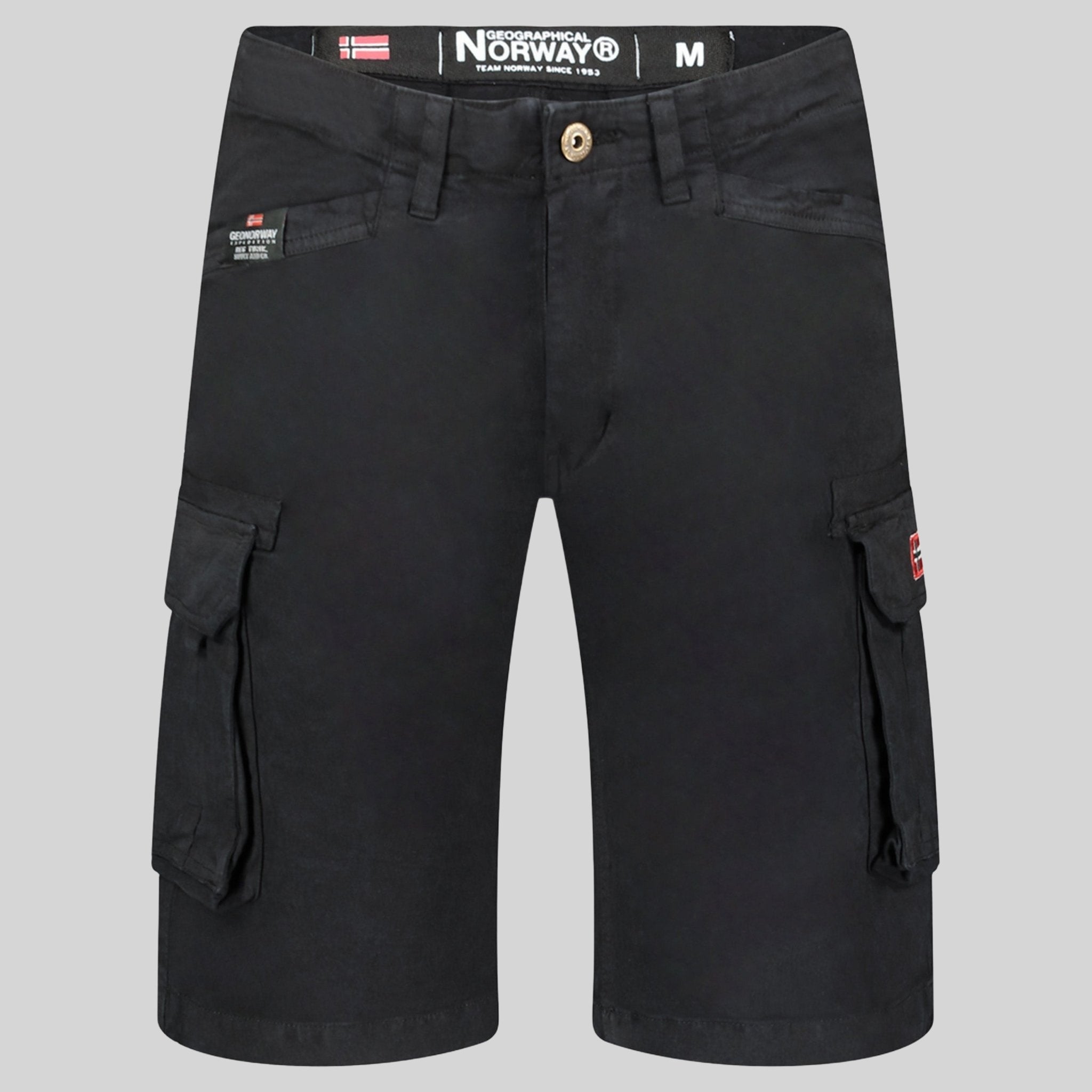geographical-norway-palar-bermuda-herren-schwarz-xl-baumwolle image 1