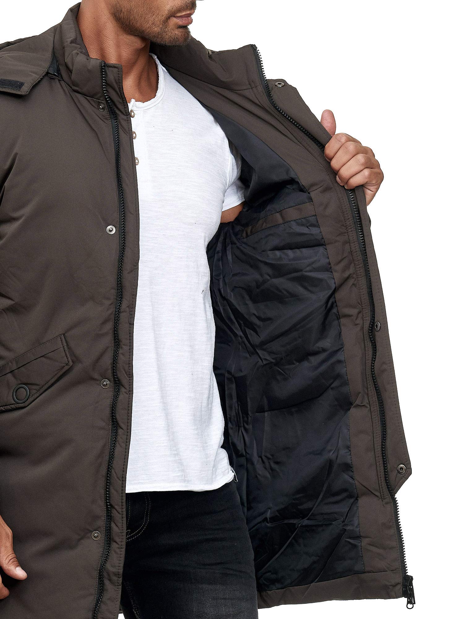 redbridge-parka-winterjacke-long-basic-herren-mit-kapuze image 3