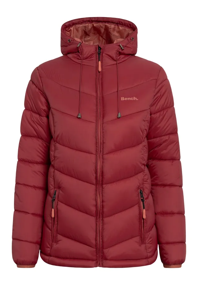 bench-jiyra-pufferjacke-damen-cranberry-40-12-slim-fit image 1