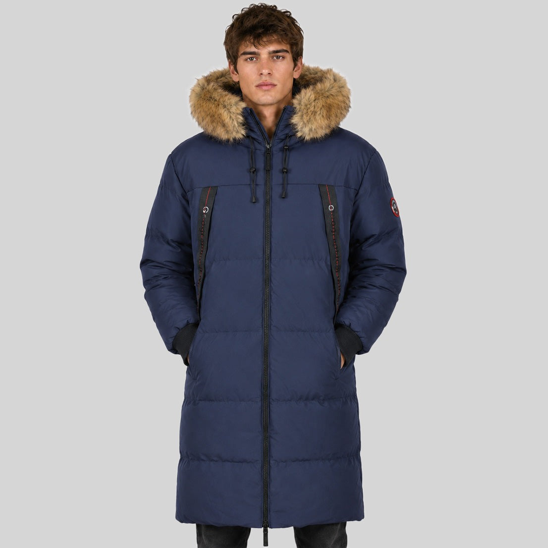 geographical-norway-cameleon-long-herren-parka-mit-kunstfellkapuze-schwarz-s image 7