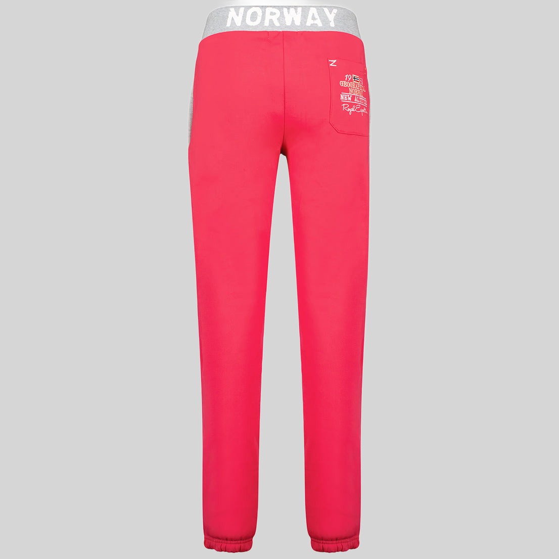 geographical-norway-myer-jogginghose-damen-schwarz-norway-print image 2
