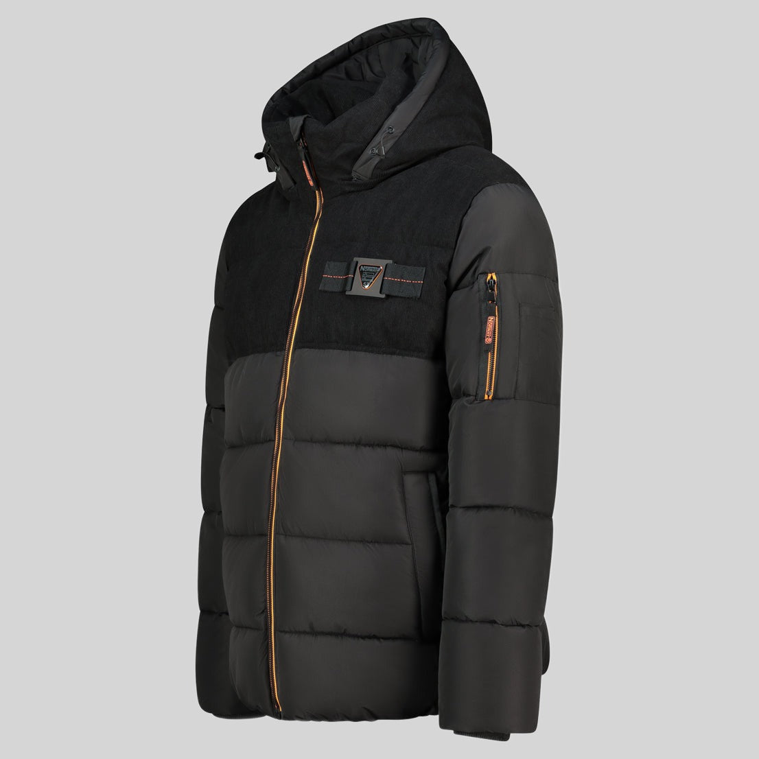 geographical-norway-clertex-herren-steppjacke-schwarz-kapuze image 5