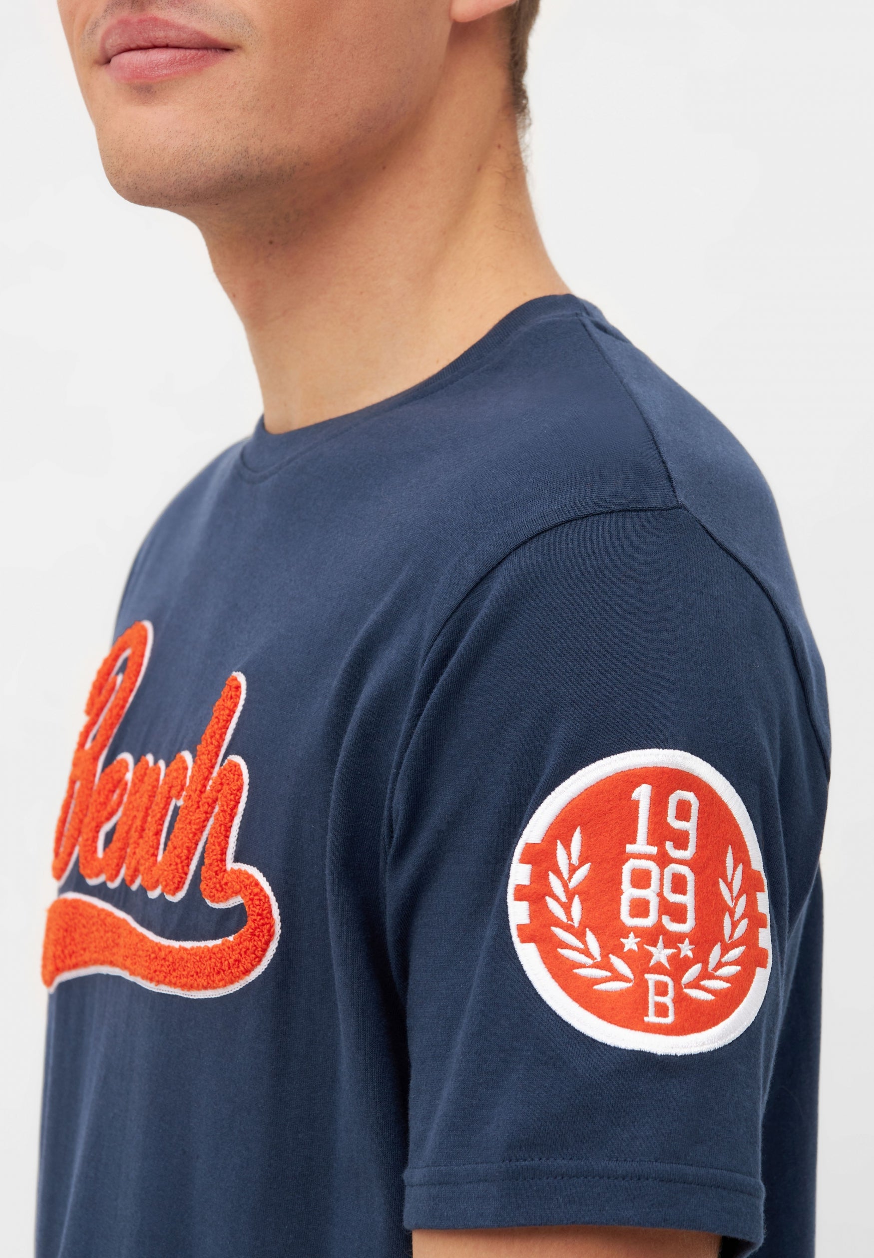 bench-enam-t-shirt-herren-navy-aus-baumwolle image 4