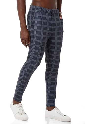 redbridge-chino-hose-herren-kariert-jogg-pants-gr-l image 8