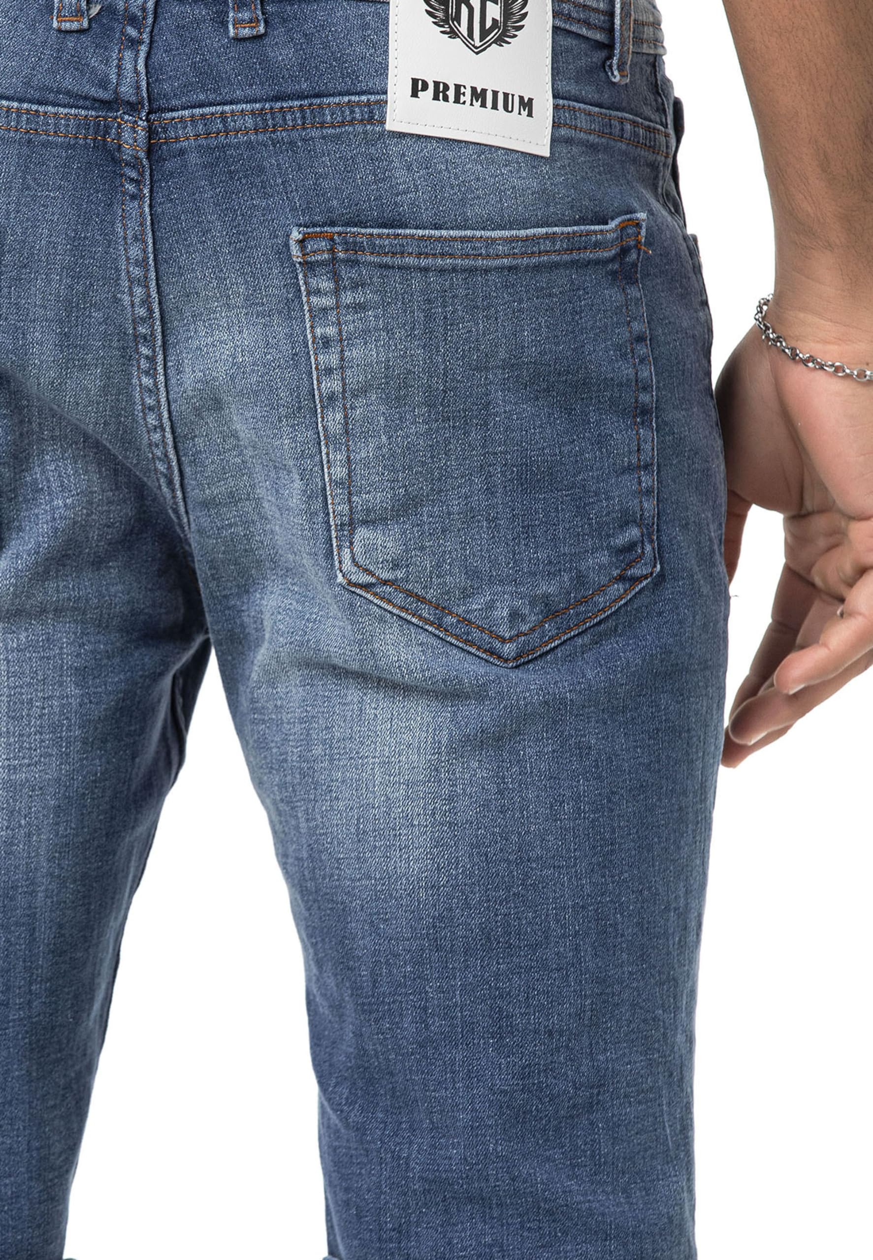 redbridge-m4896-jeans-shorts-herren-denim-destroyed-2 image 7