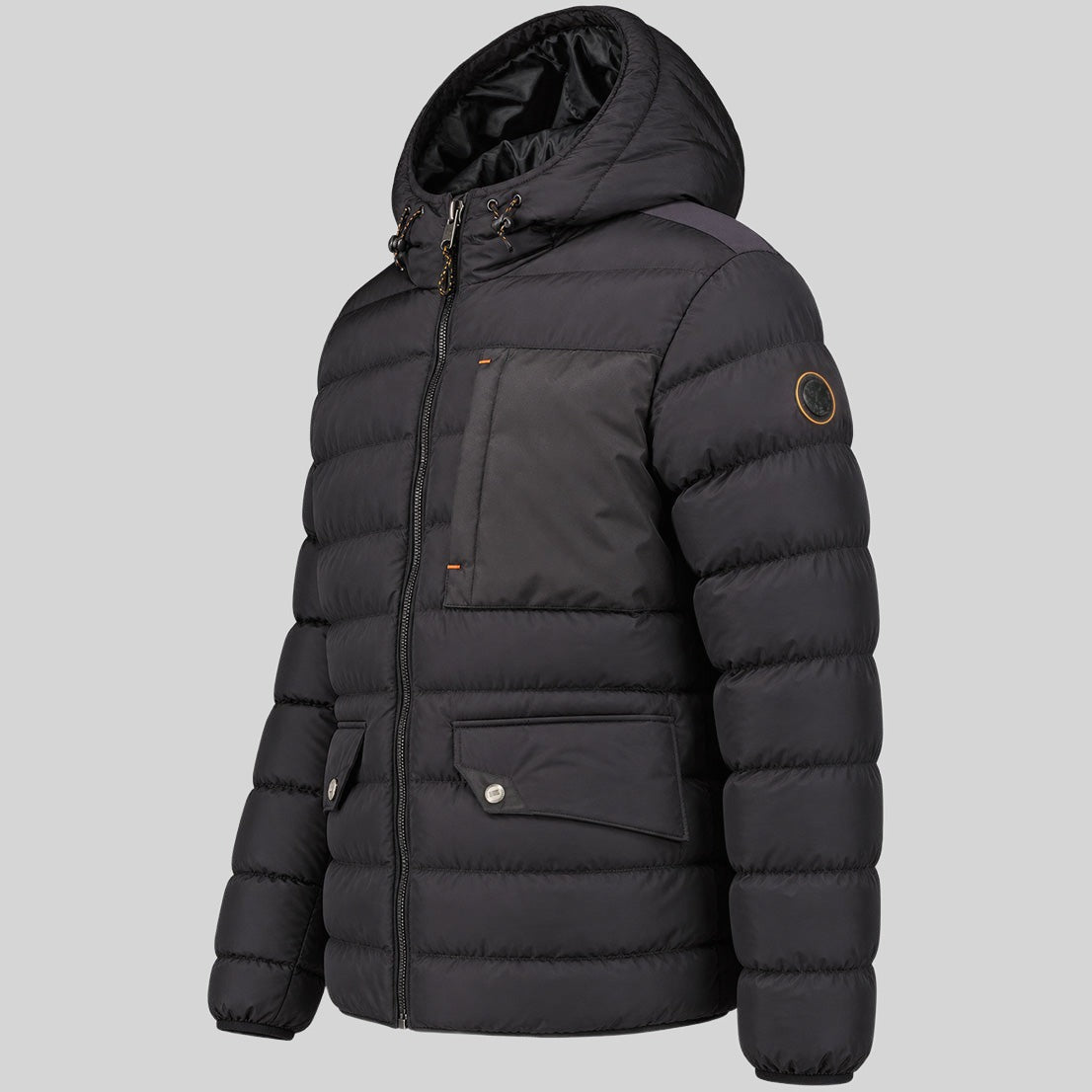 geographical-norway-bexquise-parka-herren-schwarz-stepp-kapuze image 4