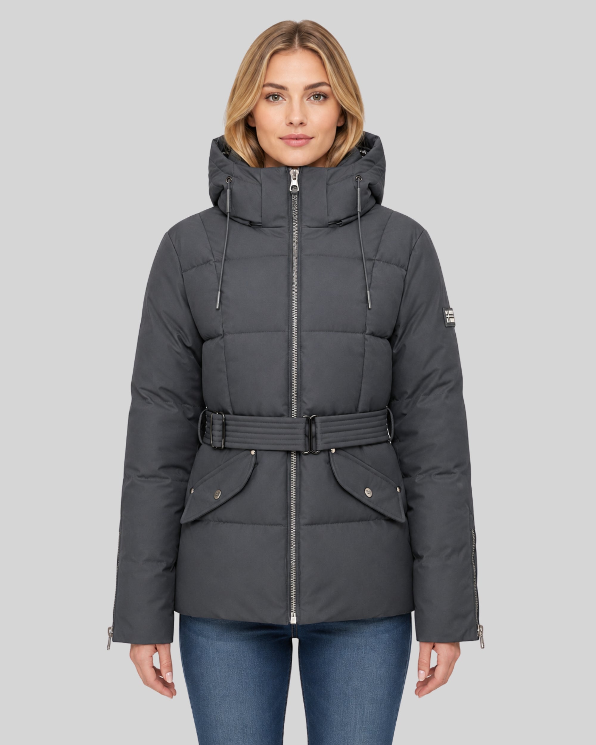 geographical-norway-alfea-damen-blouson-marine-mit-kapuze image 6