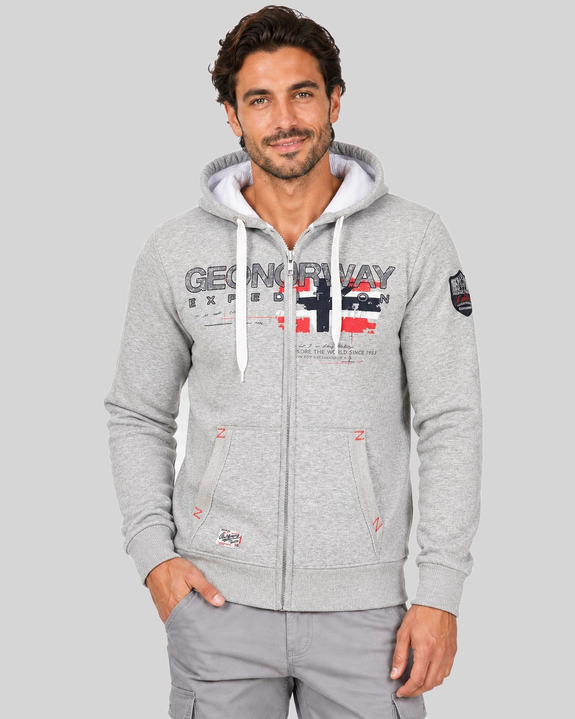 geographical-norway-gisland-hoodie-herren-schwarz-kapuze image 7