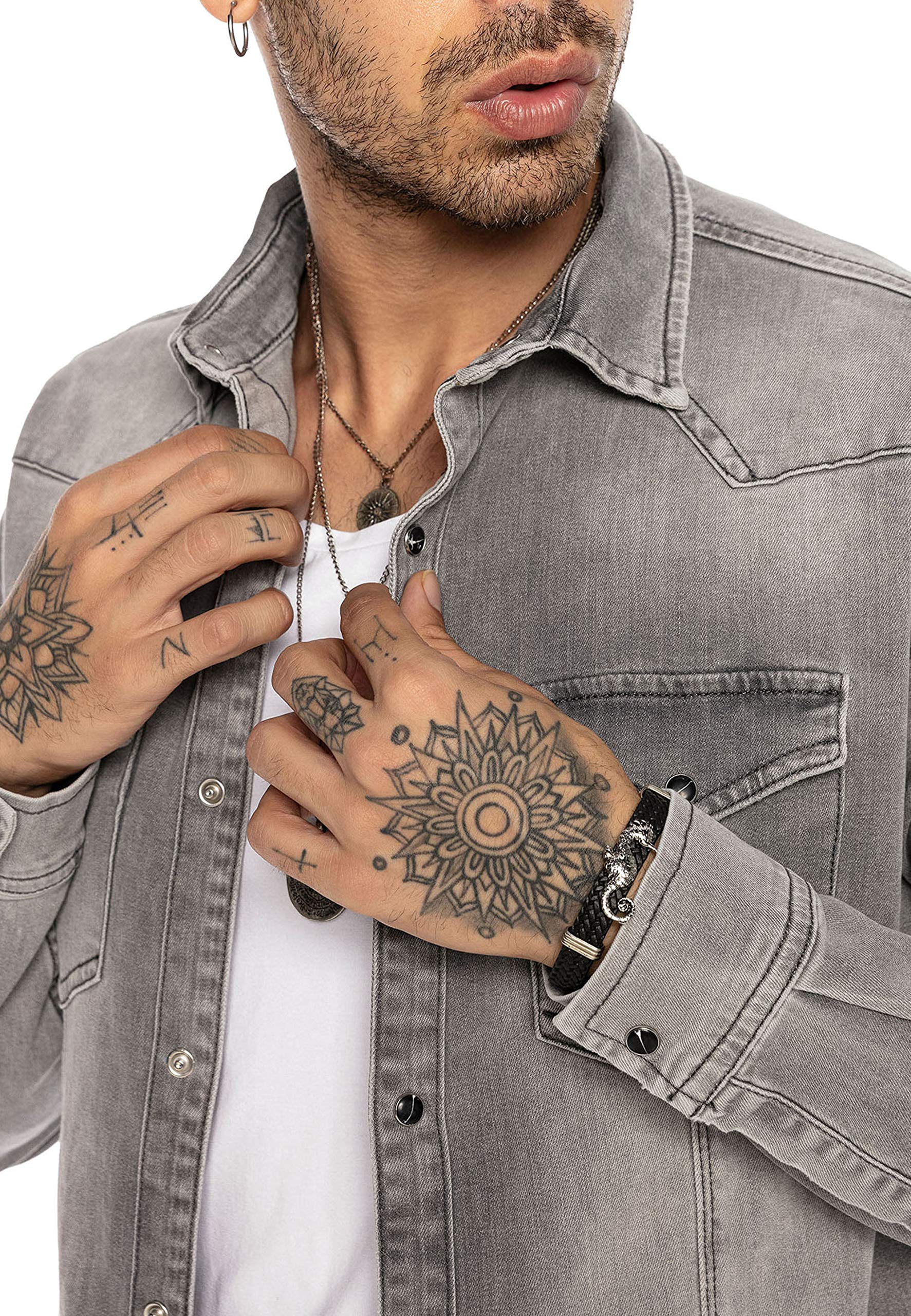 redbridge-jeanshemd-herren-langarm-blau-premium-denim-regular image 2