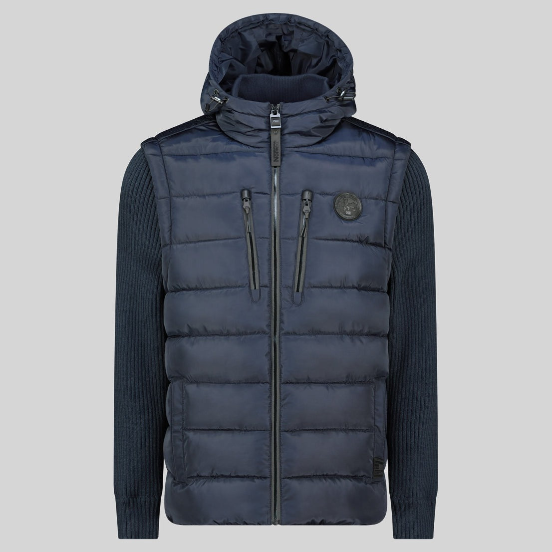 geographical-norway-create-herren-steppjacke-schwarz-hybrid-winterjacke image 3